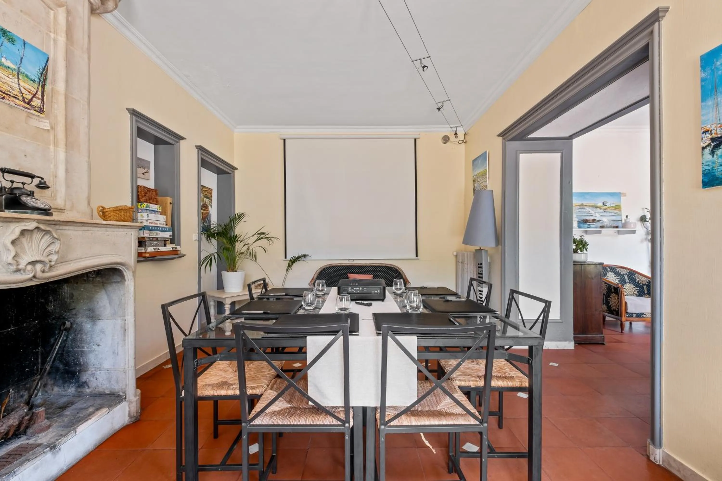 Living room in Hotel Saint Paul