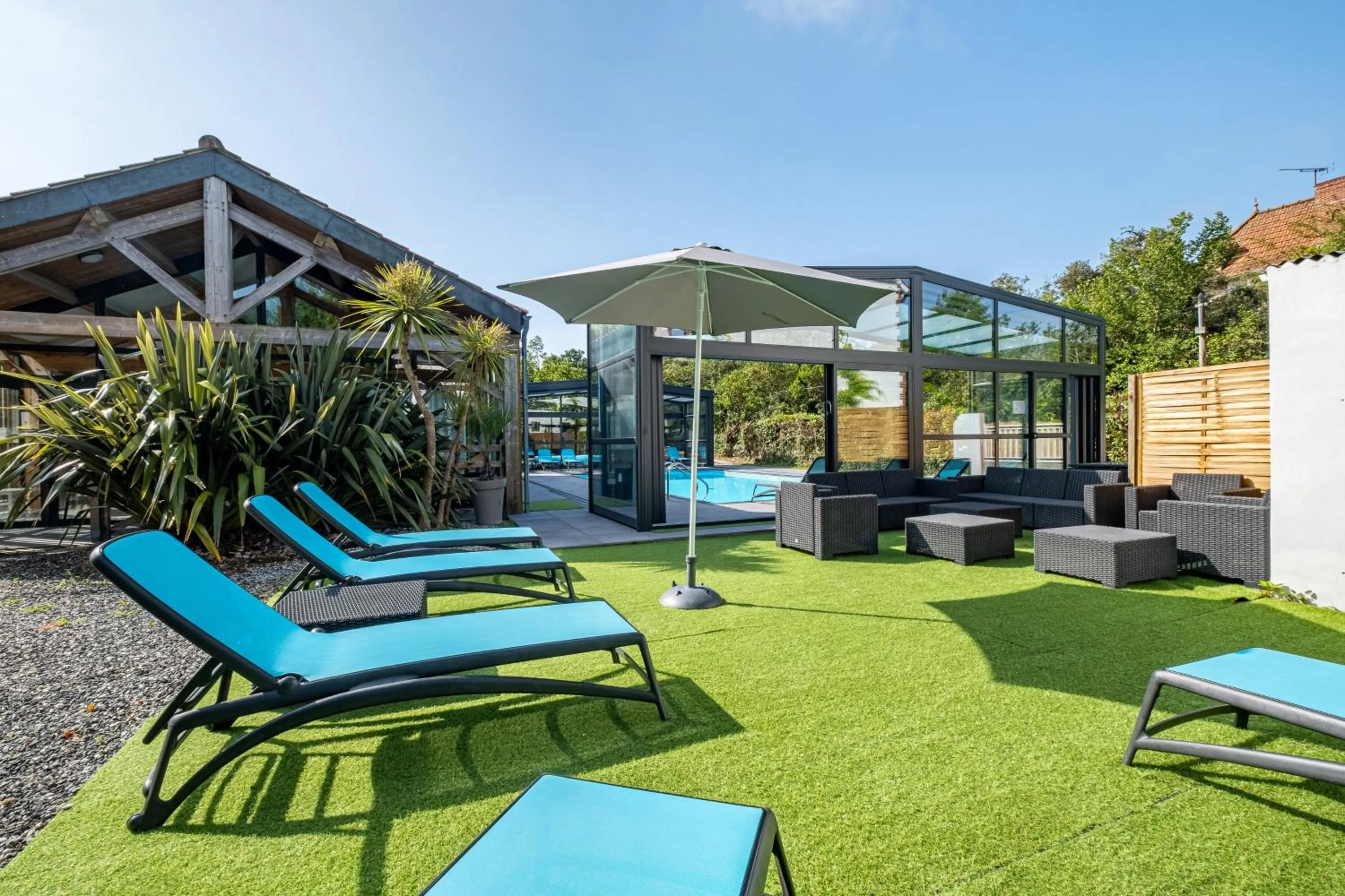 Swimming pool in Hotel Saint Paul