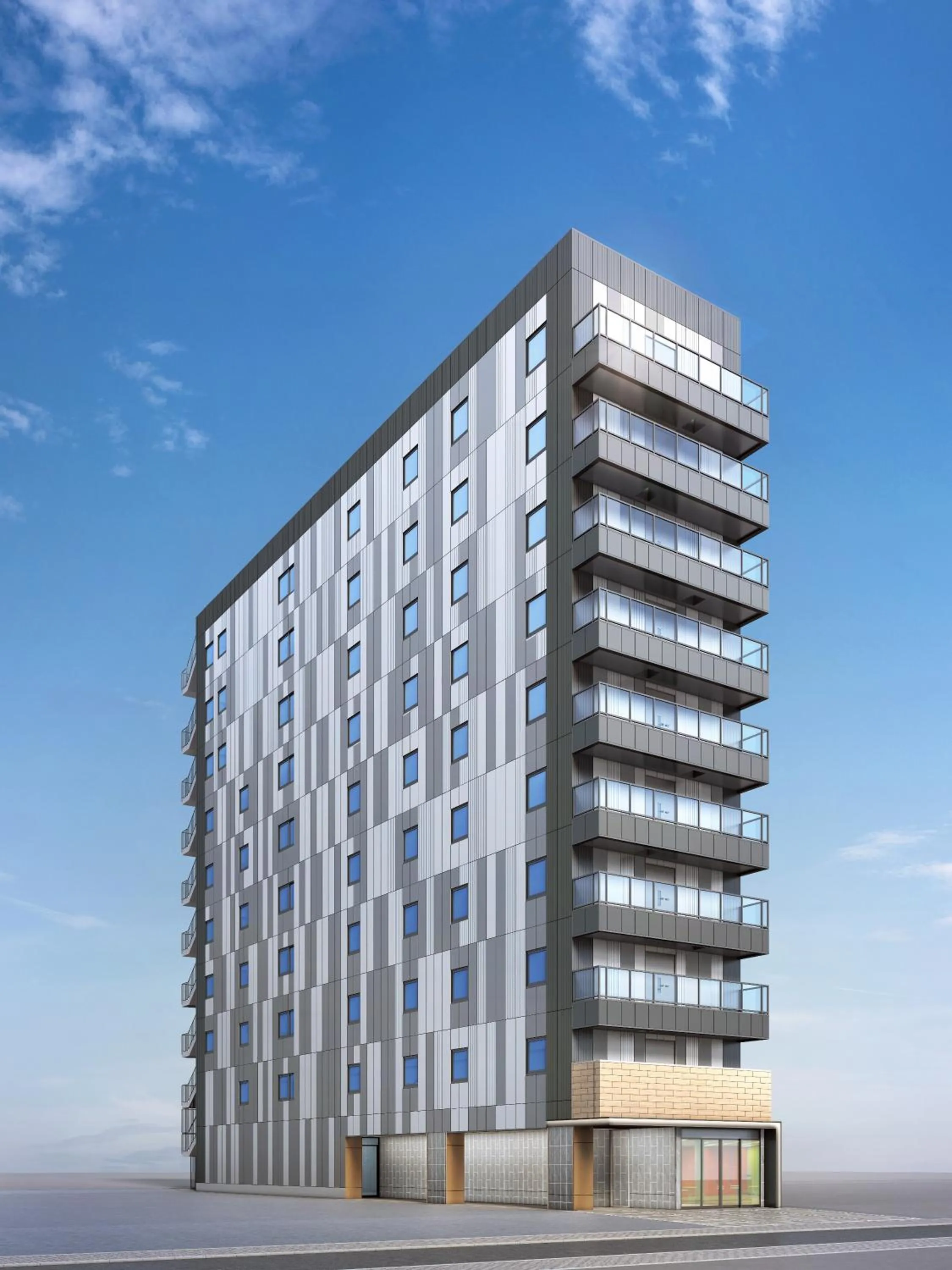 Property building in Meitetsu Inn Shinosakaeki Higashiguchi