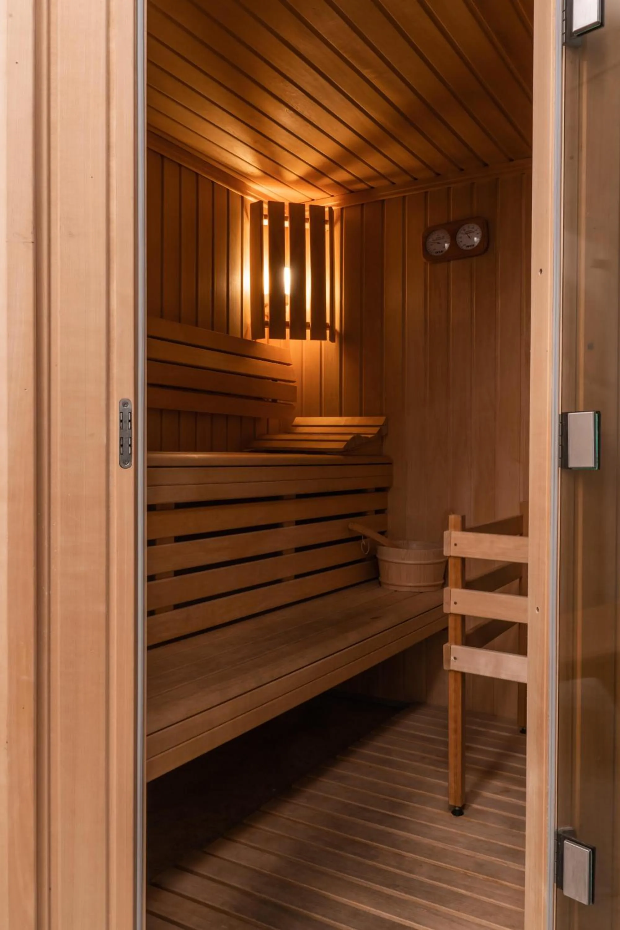 Sauna in Hôtel Artus