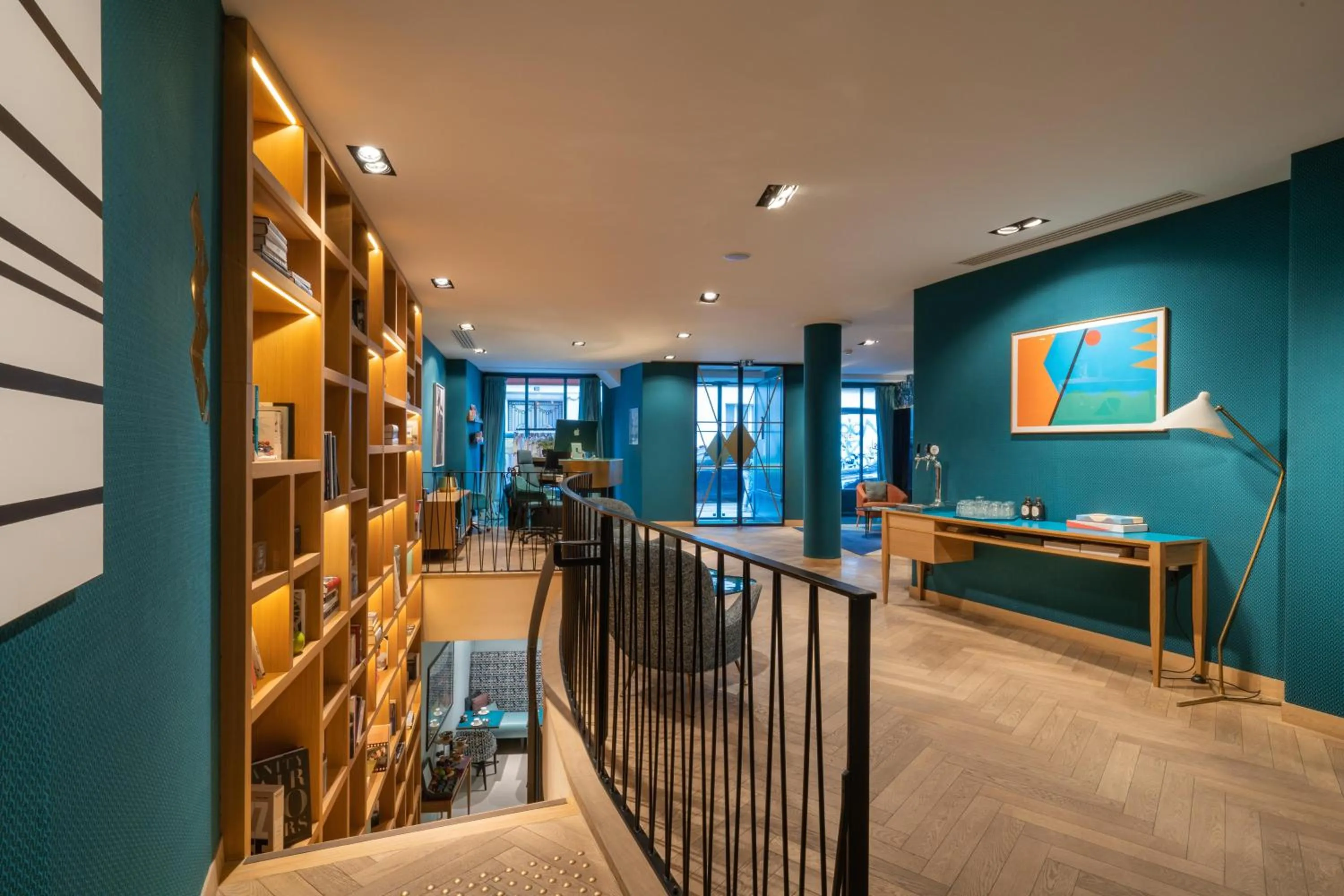 Lobby or reception in Hôtel Artus