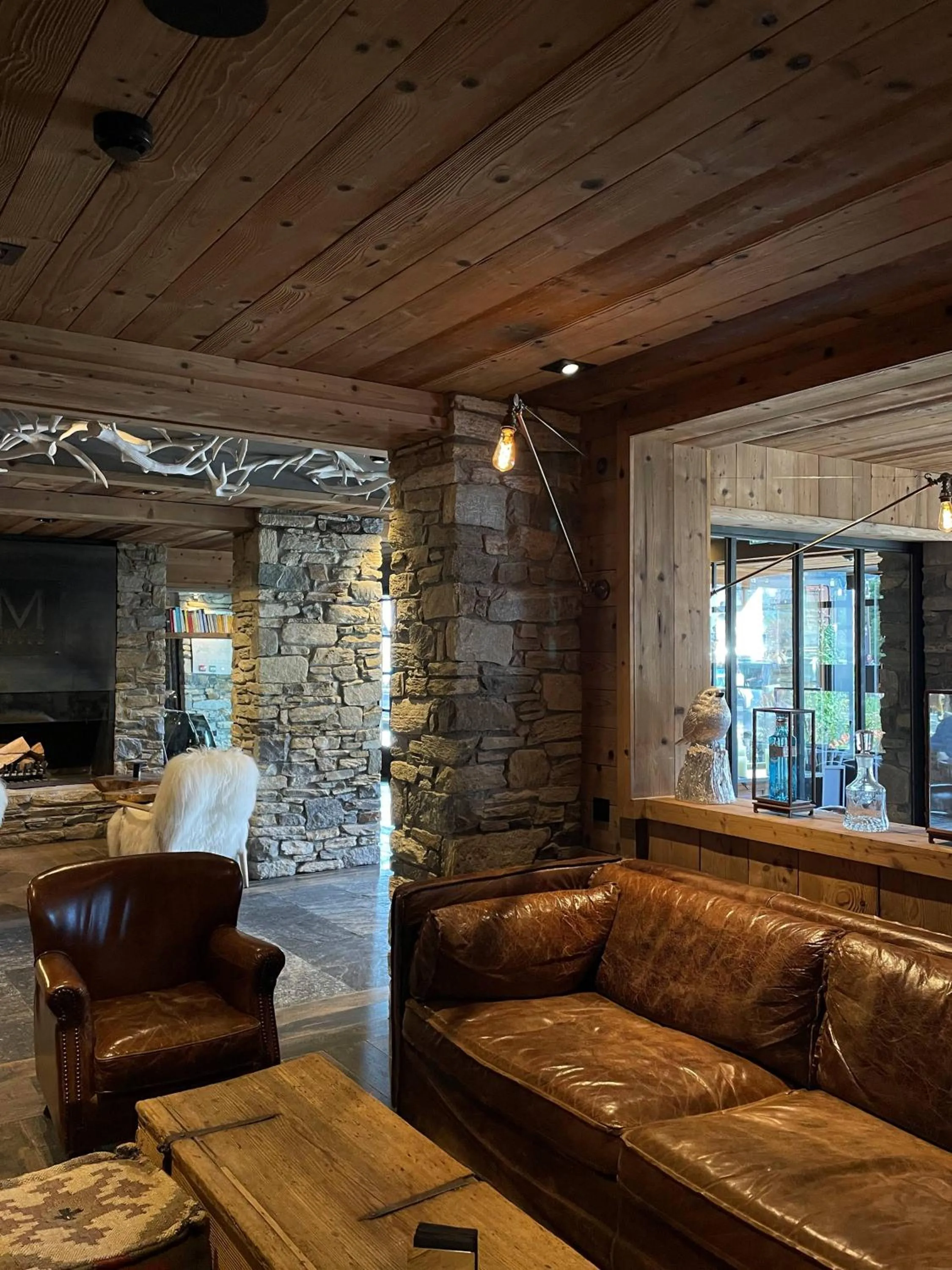 Lounge or bar in M de Megève