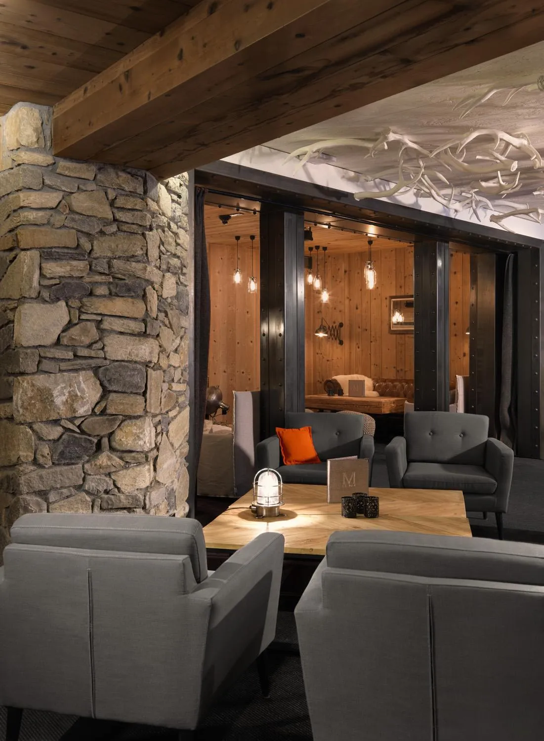 Lounge or bar in M de Megève