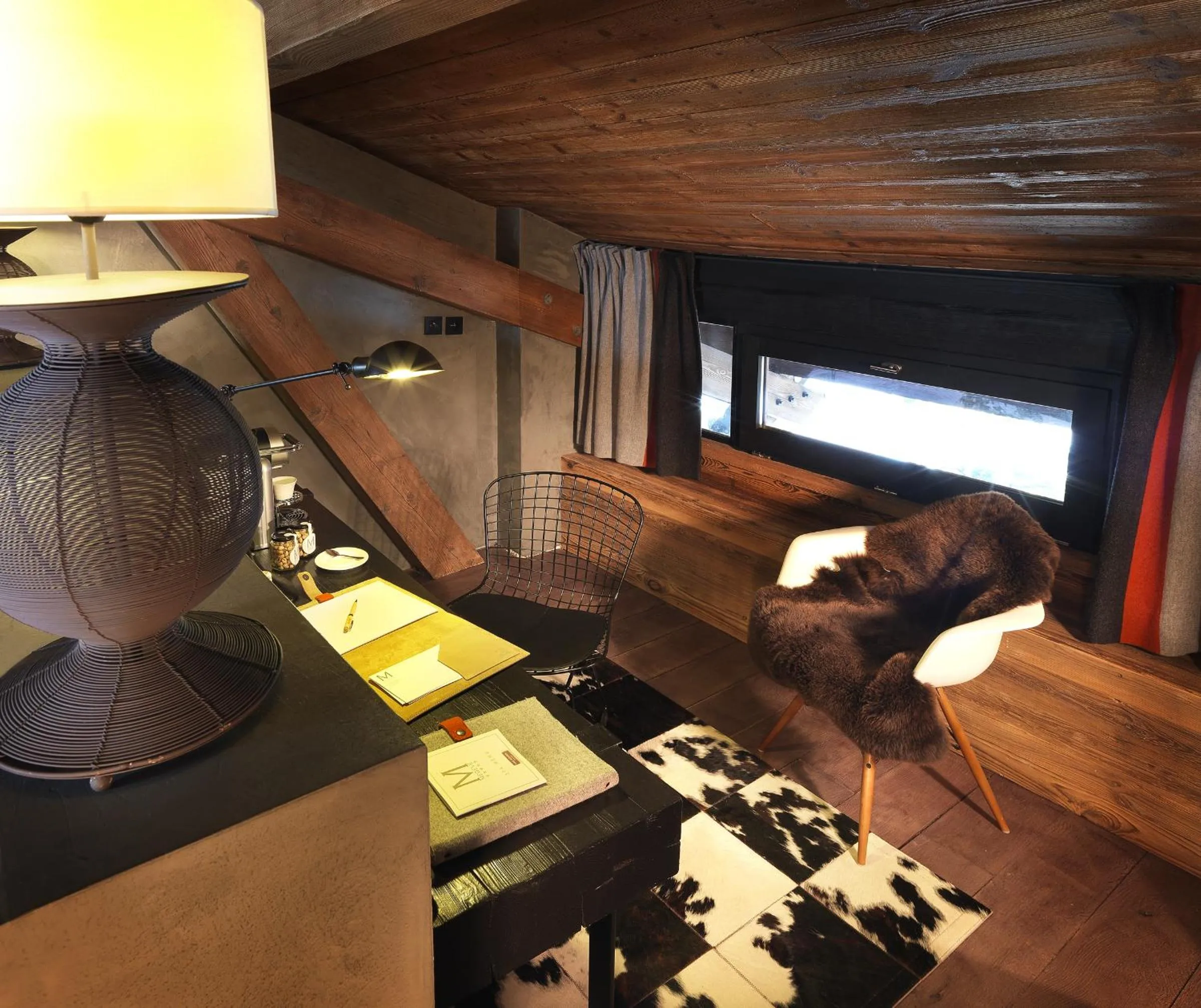 Seating area in M de Megève