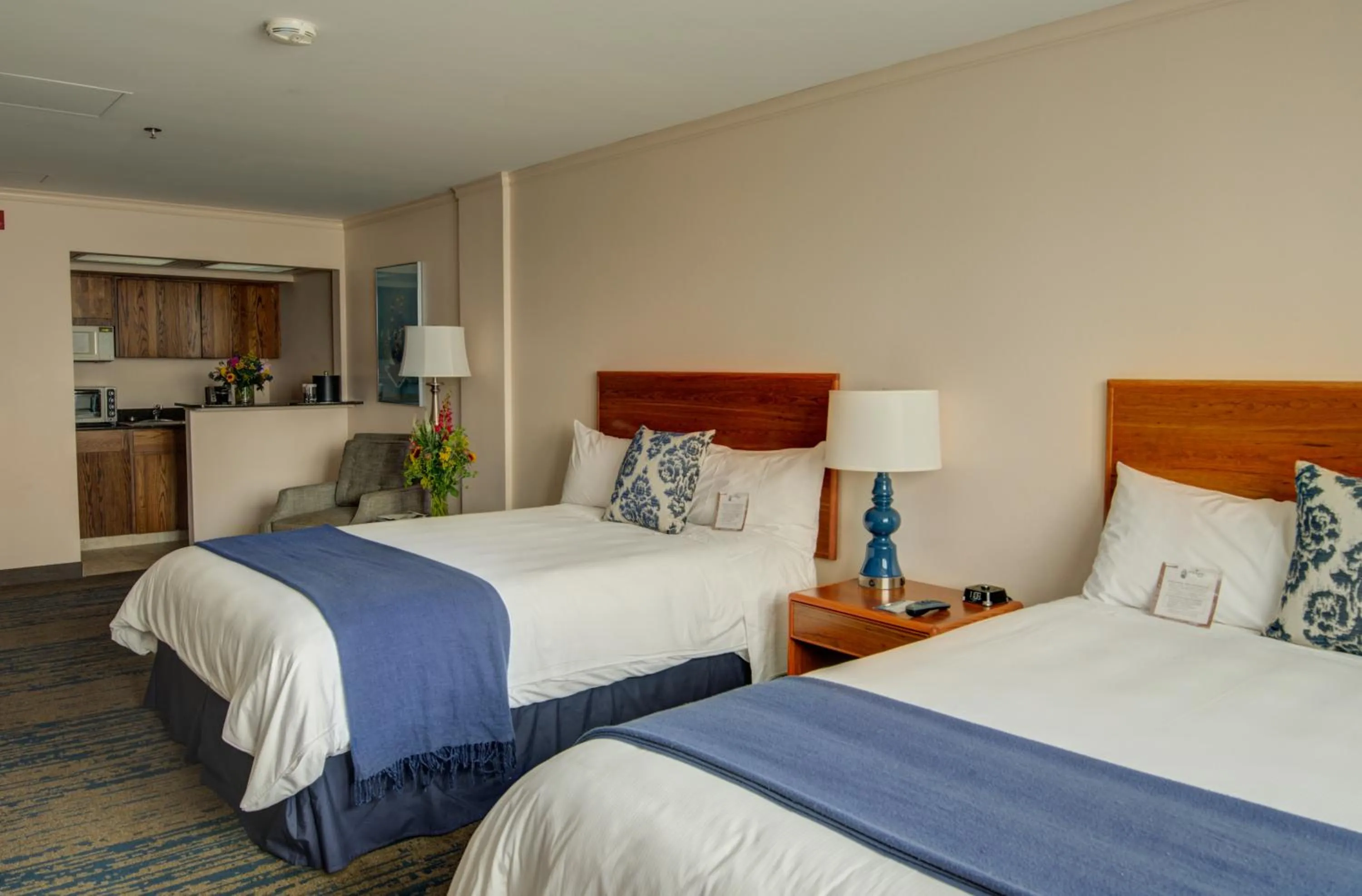 Bed in The Voyager Inn