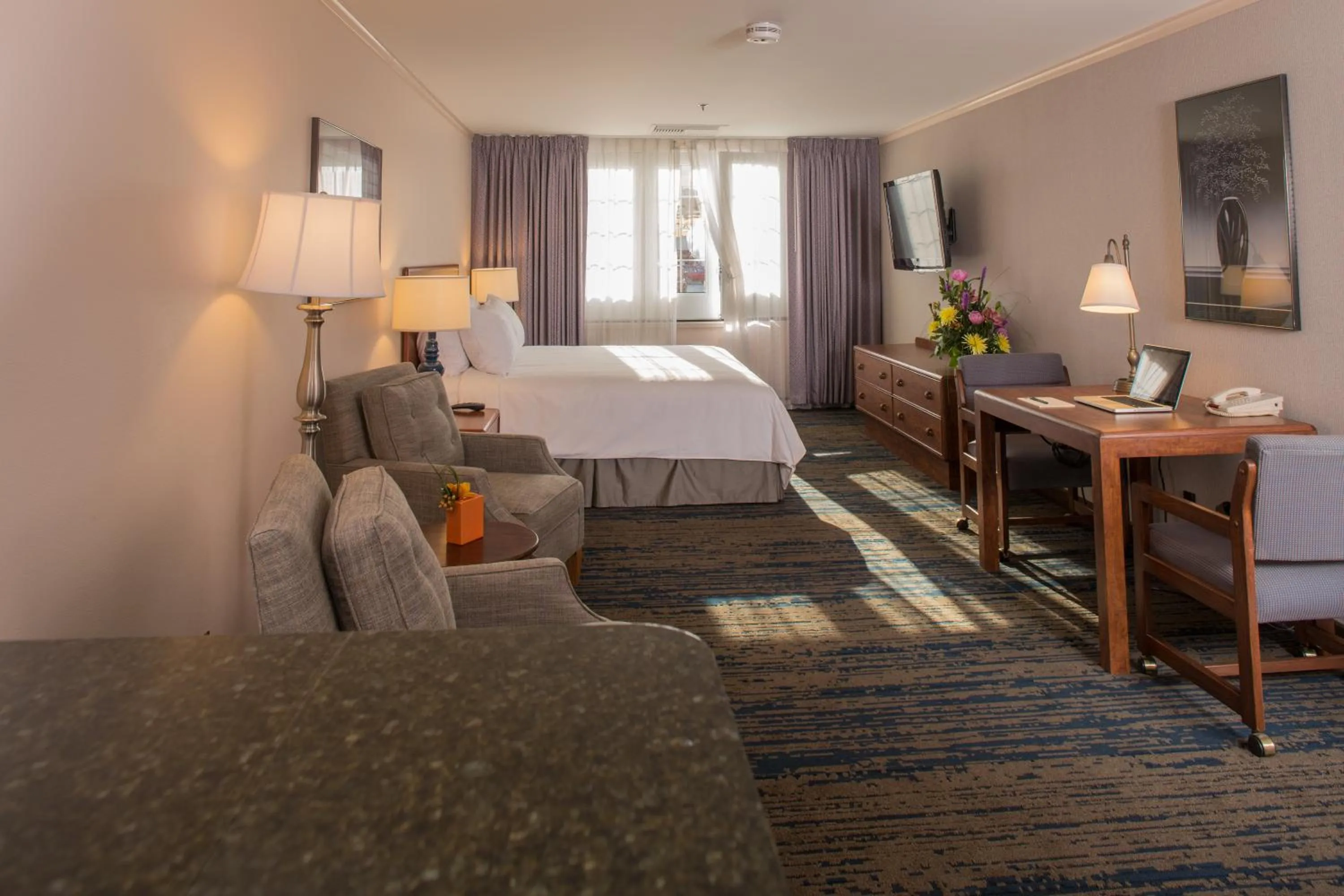 Bedroom, Bed in The Voyager Inn