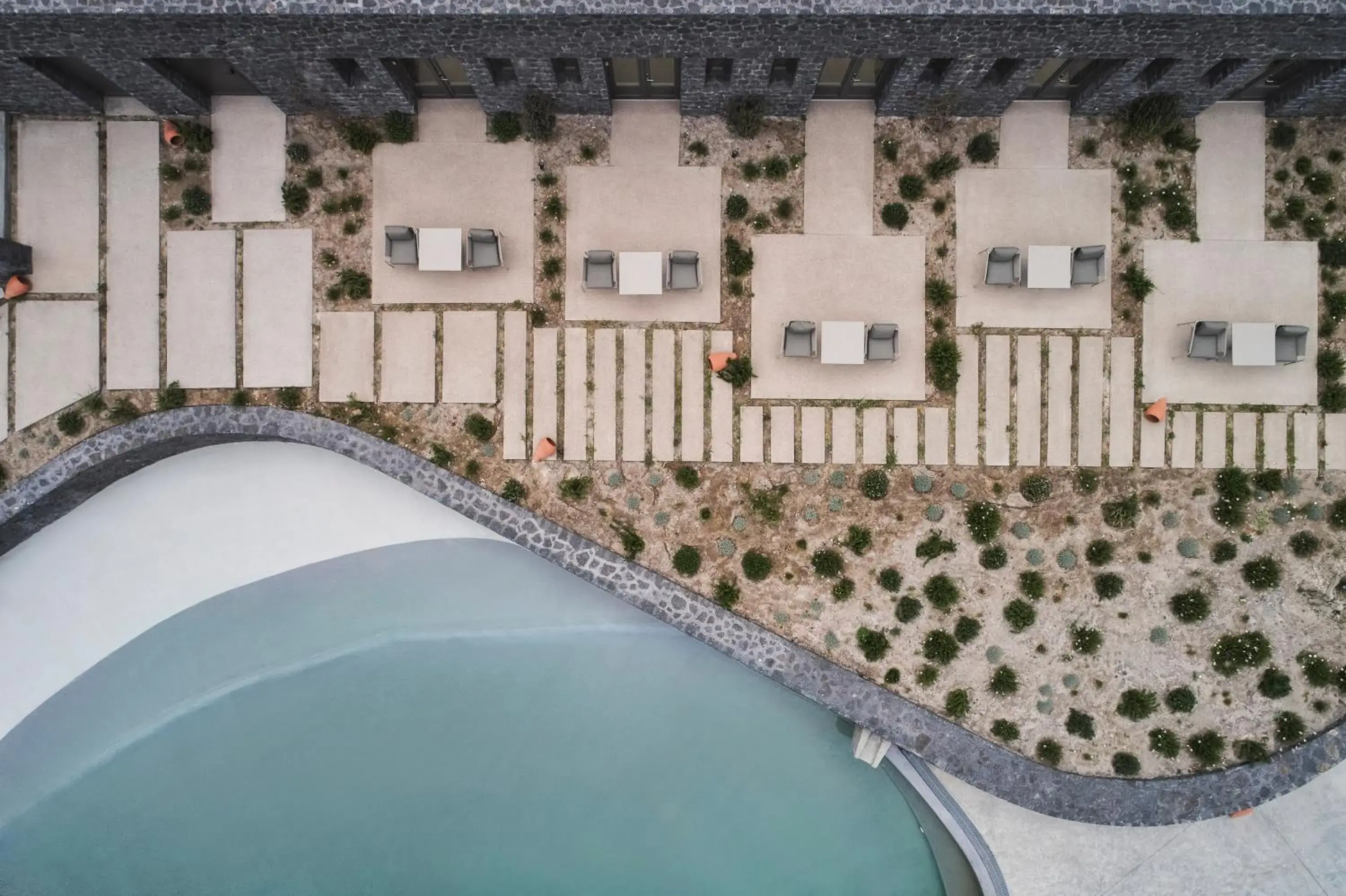 Pool view in Orama Hotel & Spa Pool view in Orama Hotel & Spa