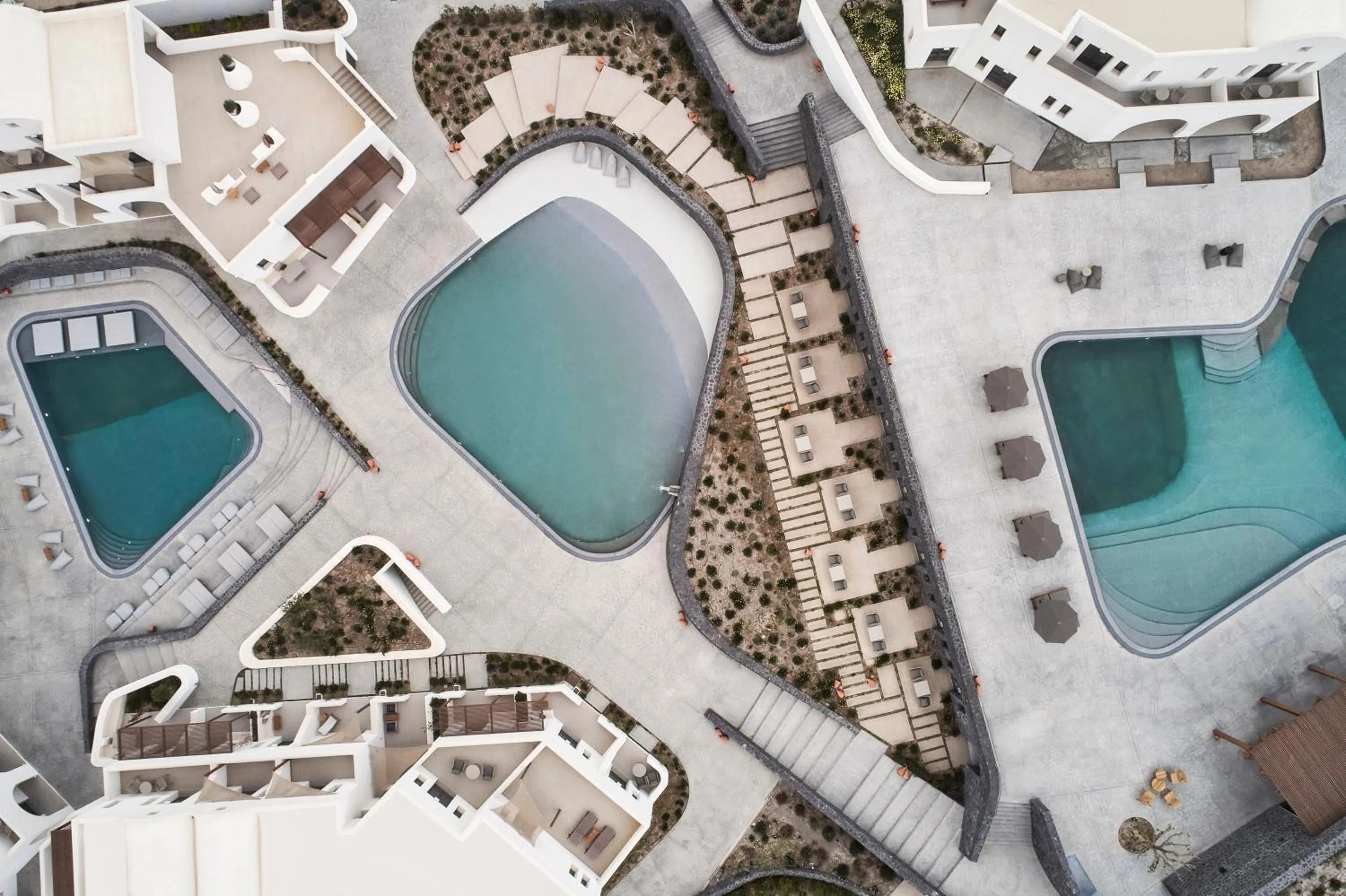 Pool view in Orama Hotel & Spa