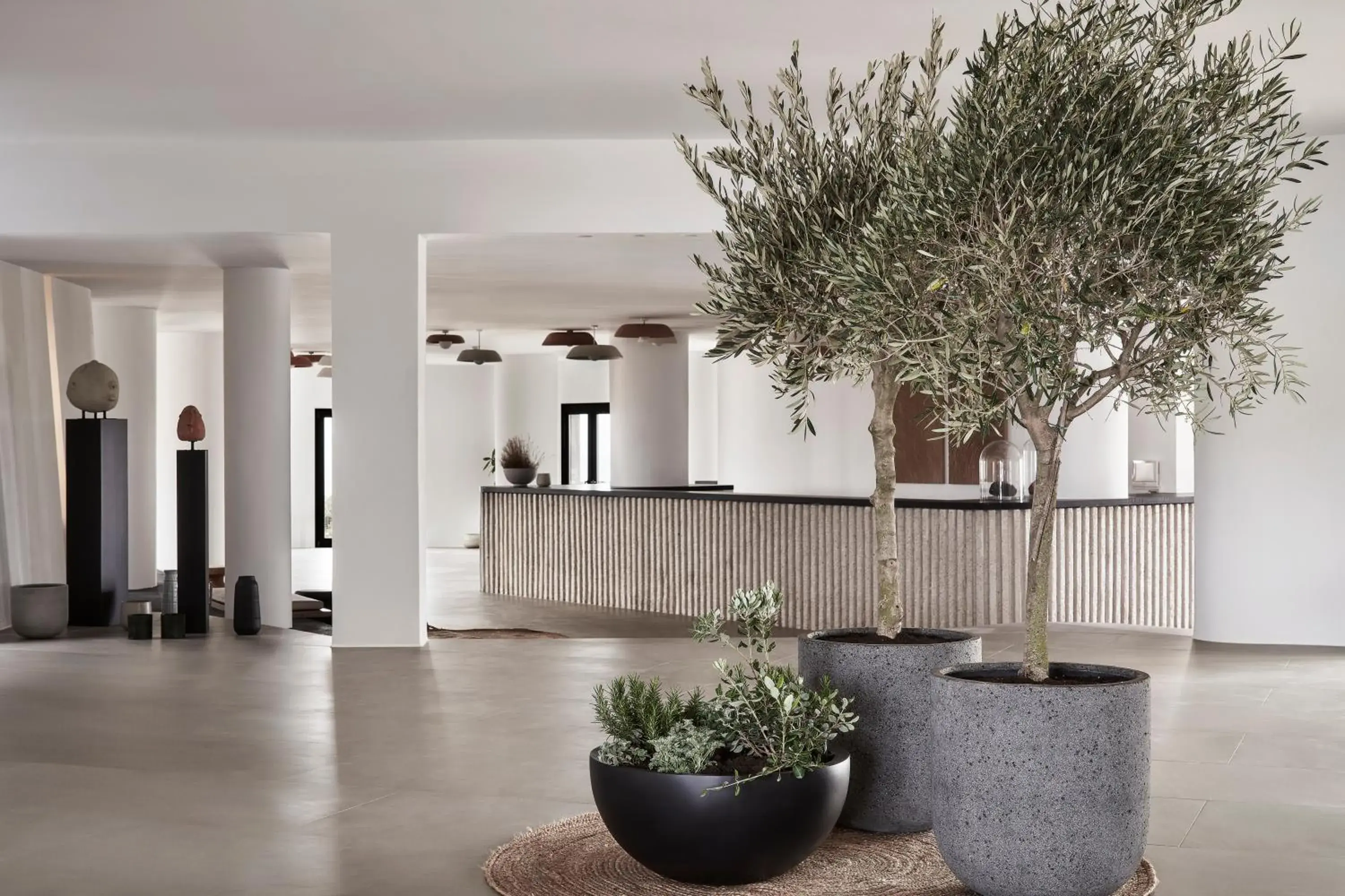 Lobby or reception in Orama Hotel & Spa Lobby or reception in Orama Hotel & Spa