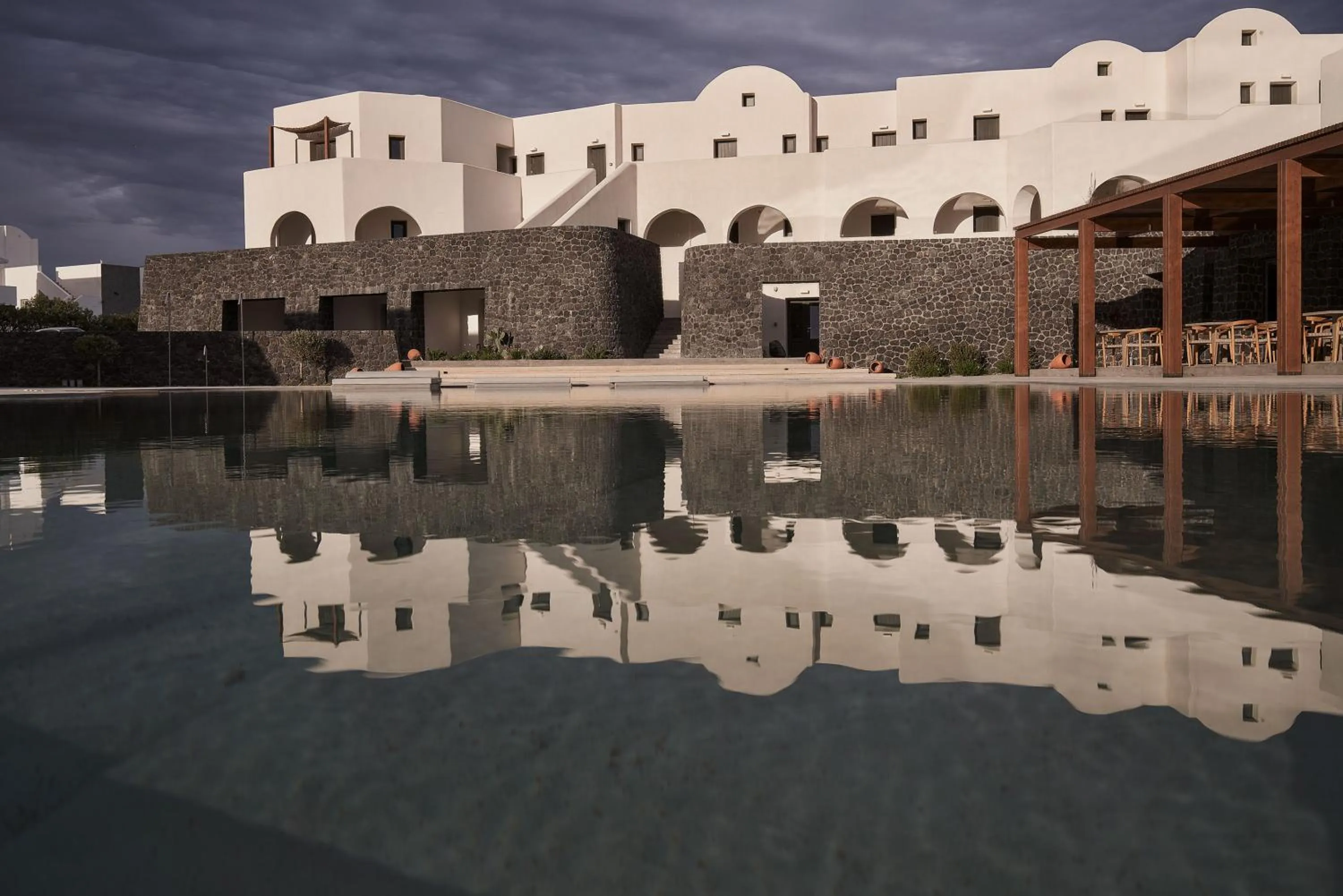 Swimming pool in Orama Hotel & Spa