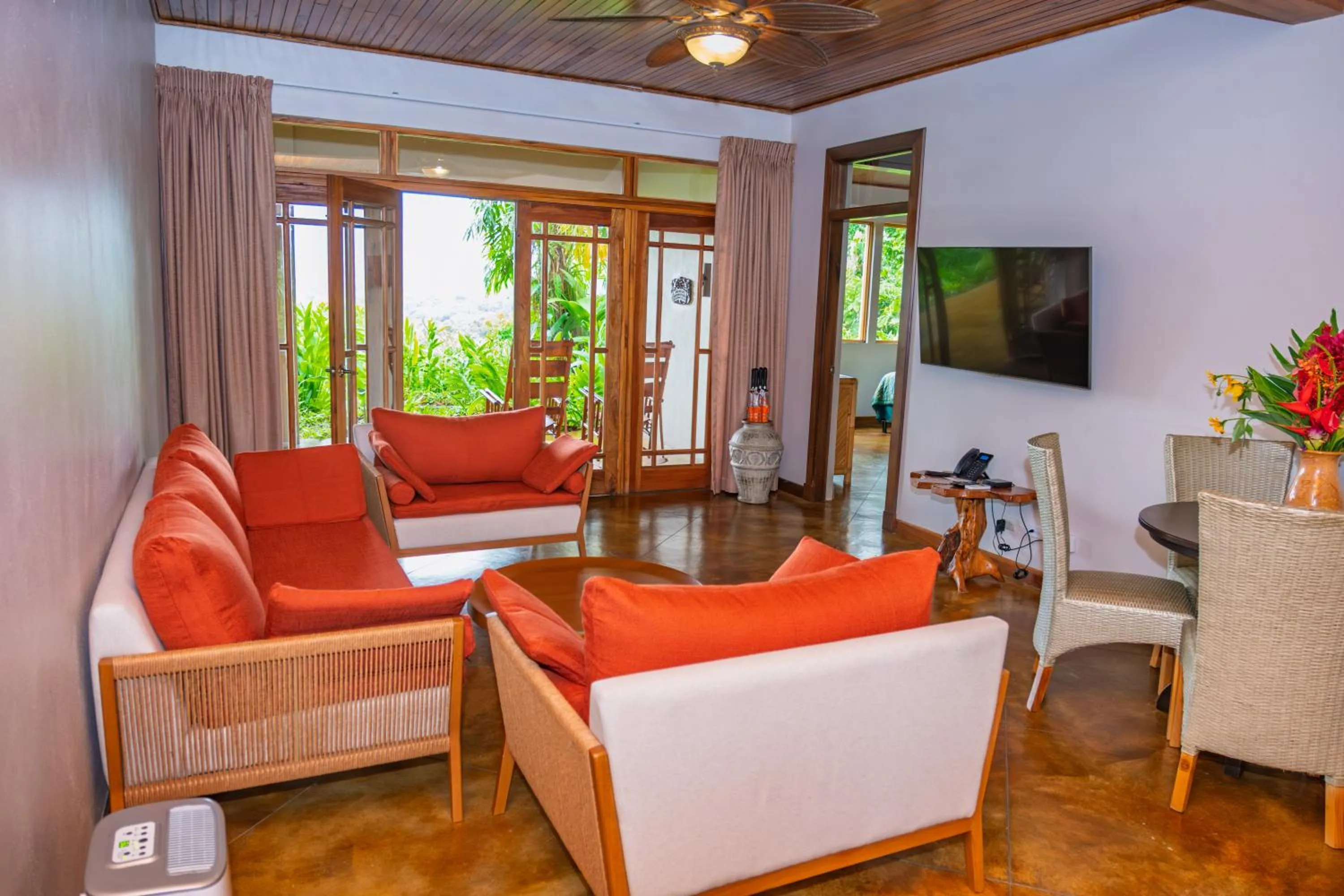 Living room in Lost Iguana Resort and Spa