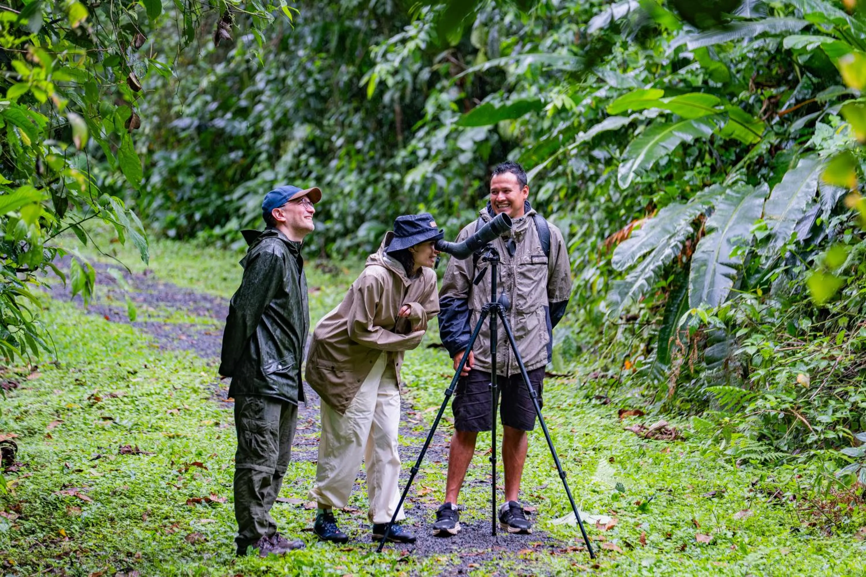 People in Lost Iguana Resort and Spa