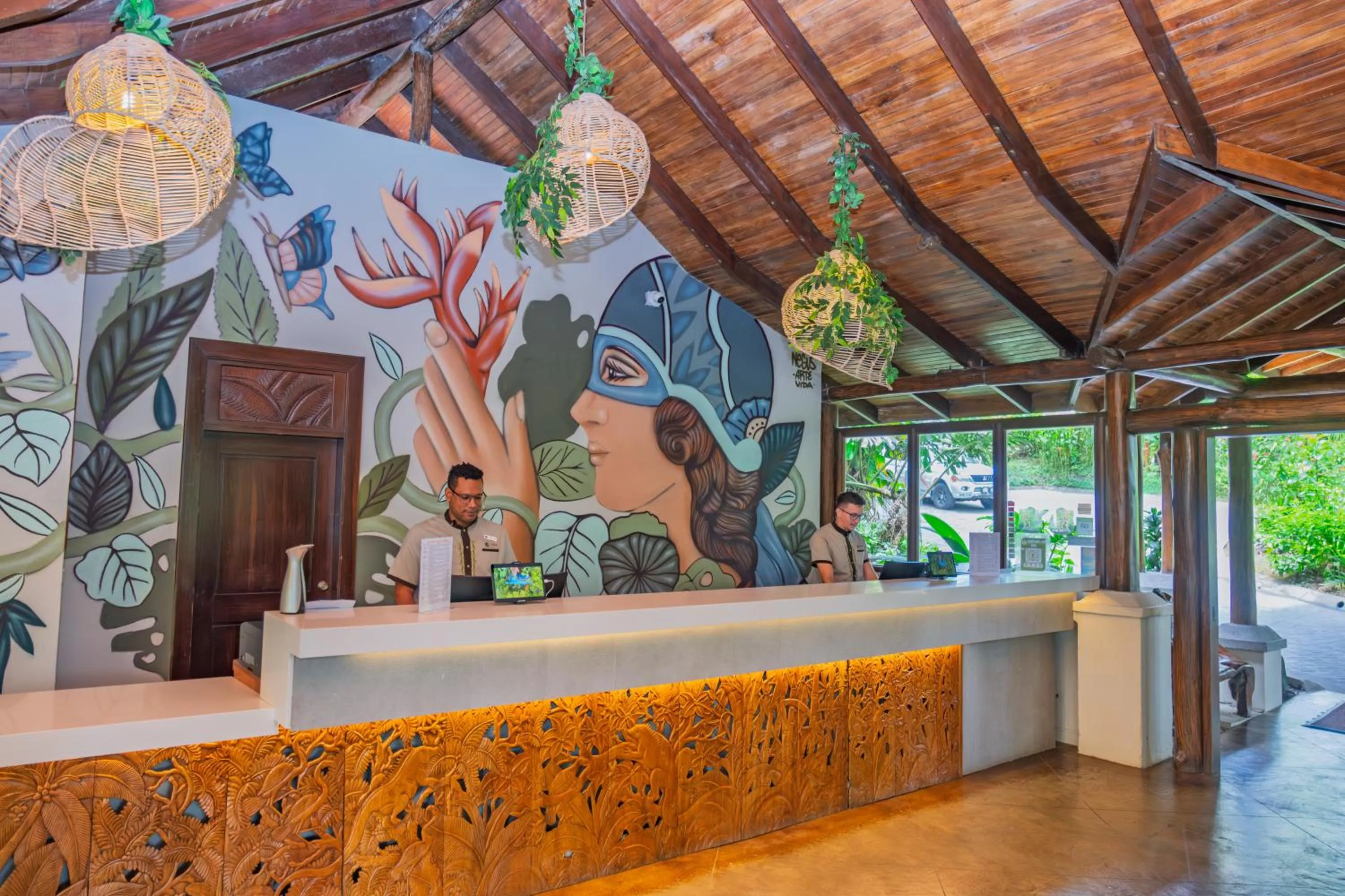 Lobby or reception in Lost Iguana Resort and Spa