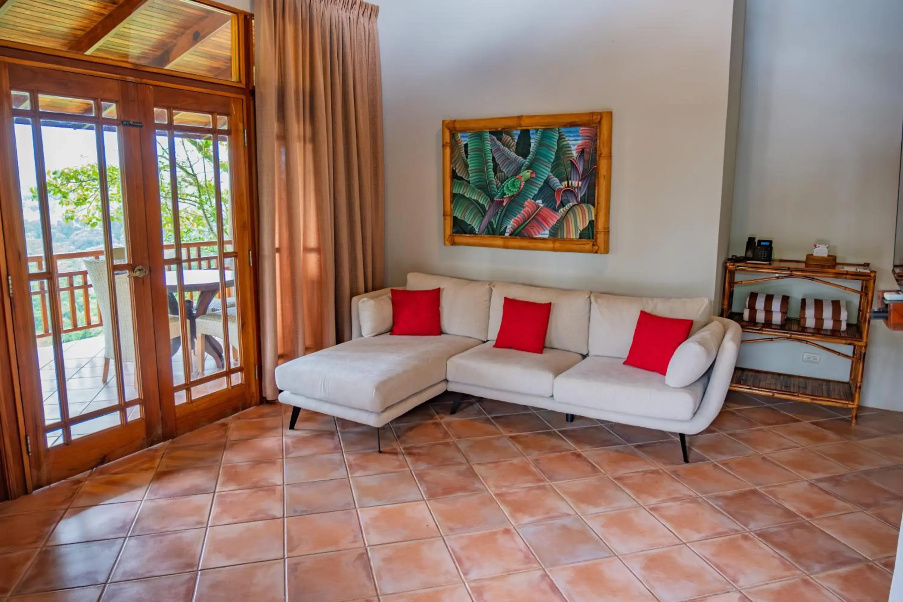 Living room in Lost Iguana Resort and Spa Living room in Lost Iguana Resort and Spa