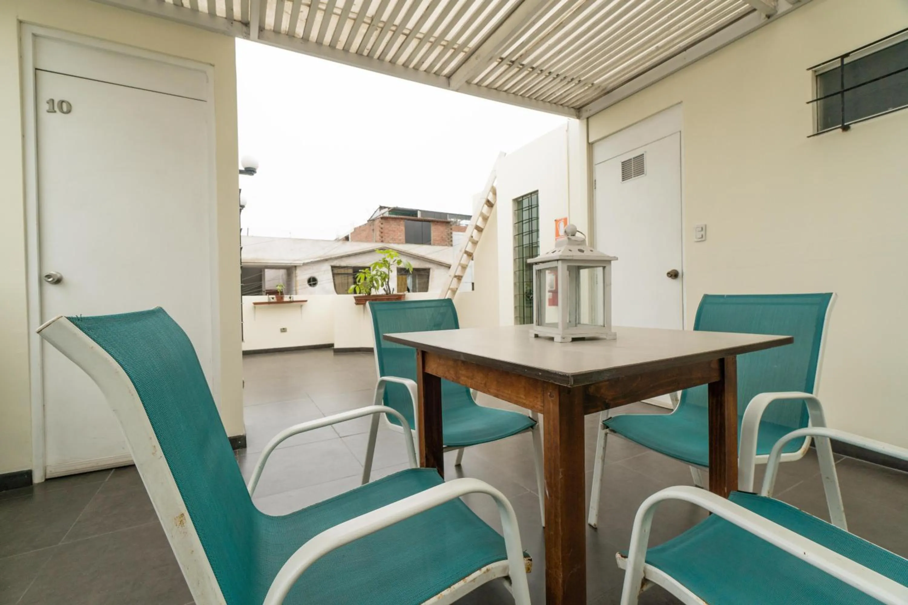 Balcony/Terrace in B&B Wasi Airport Lima