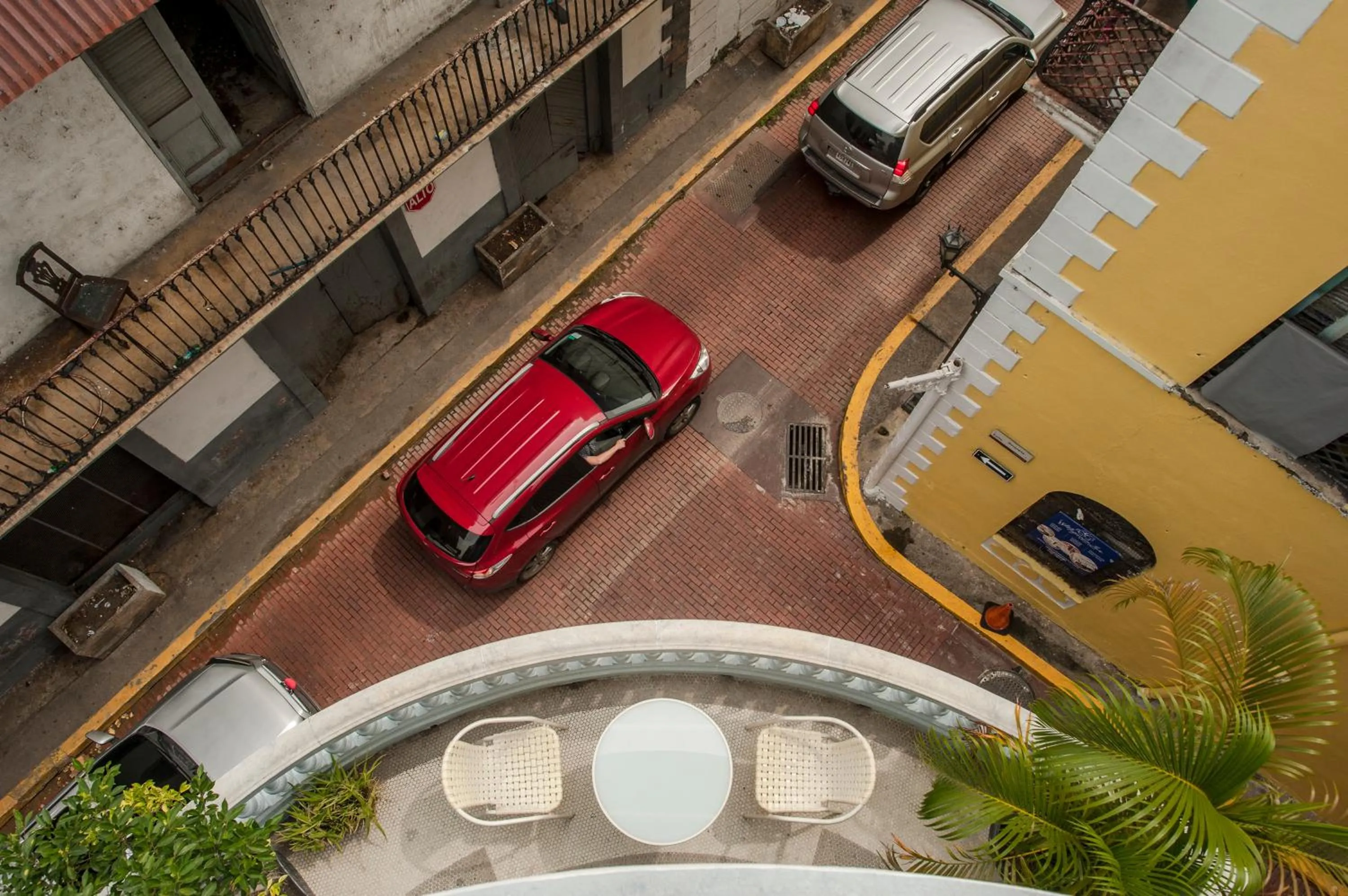 Bird's eye view in Magnolia Inn