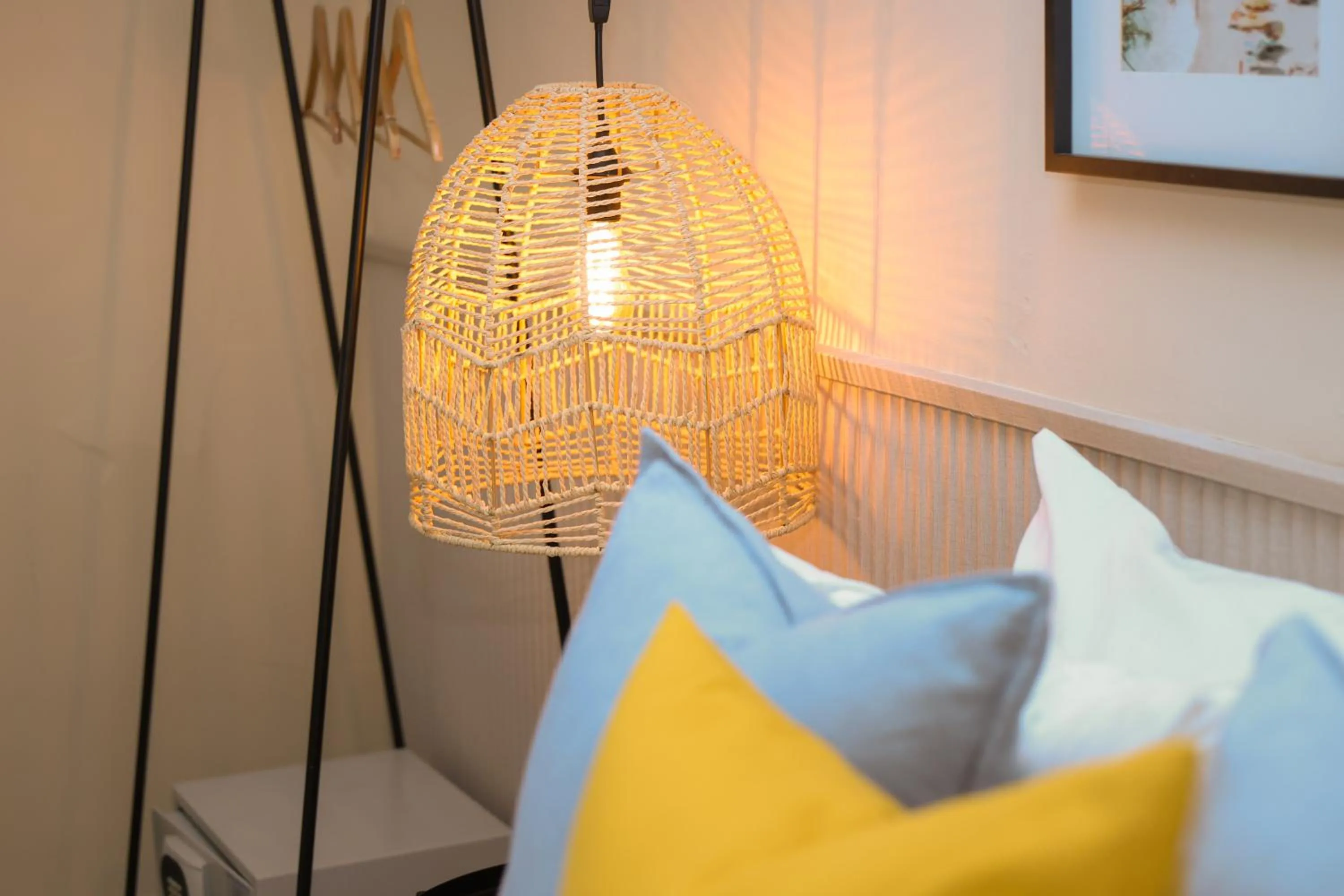 Decorative detail, Bed in Magnolia Inn