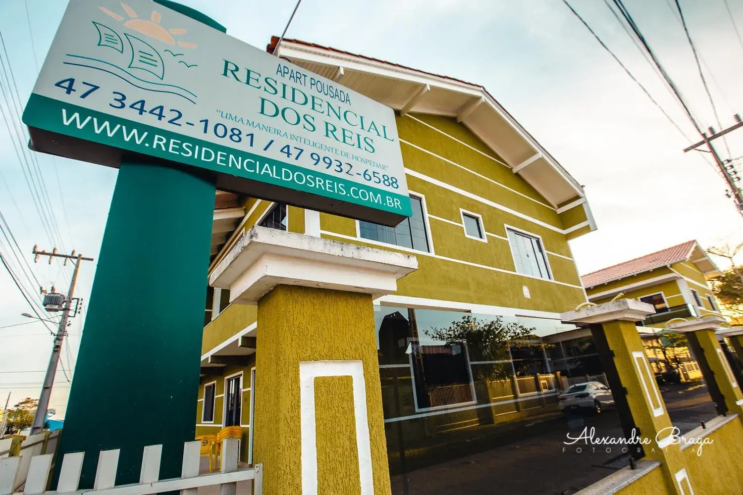 Property building in ApartPousada Residencial dos Reis Property building in ApartPousada Residencial dos Reis