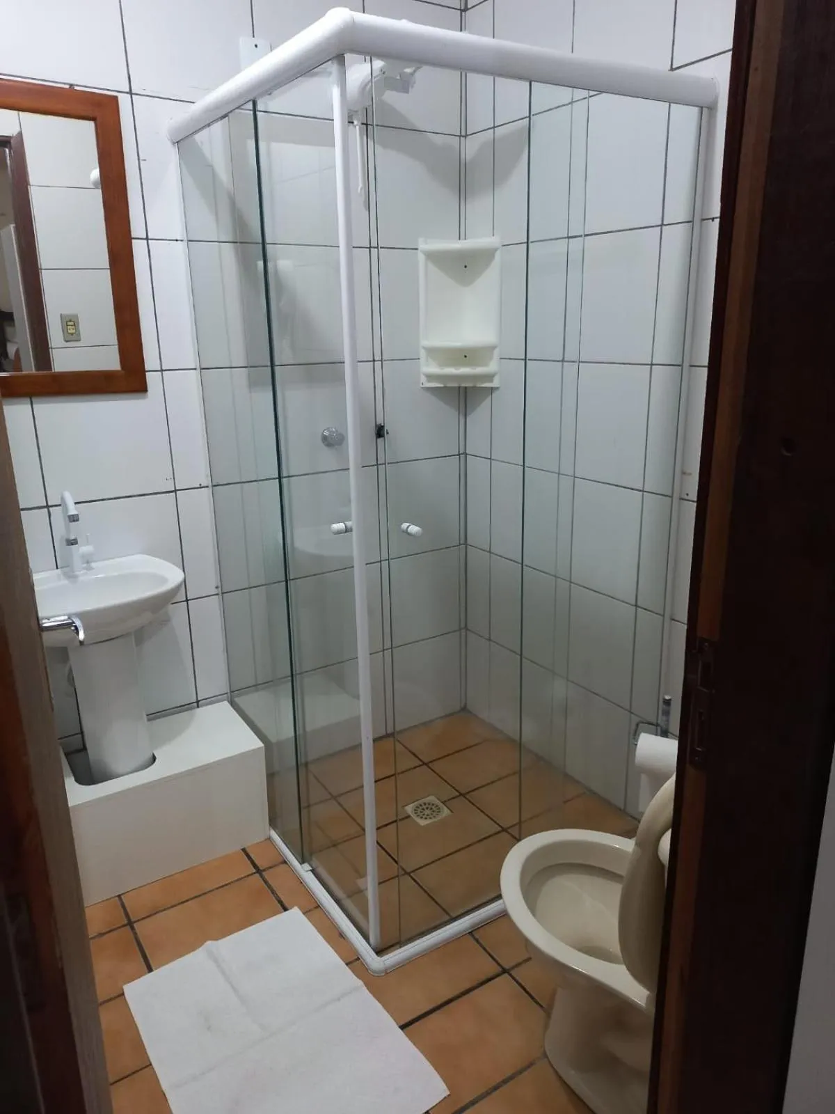 Shower in Pousada Vila D' Itália