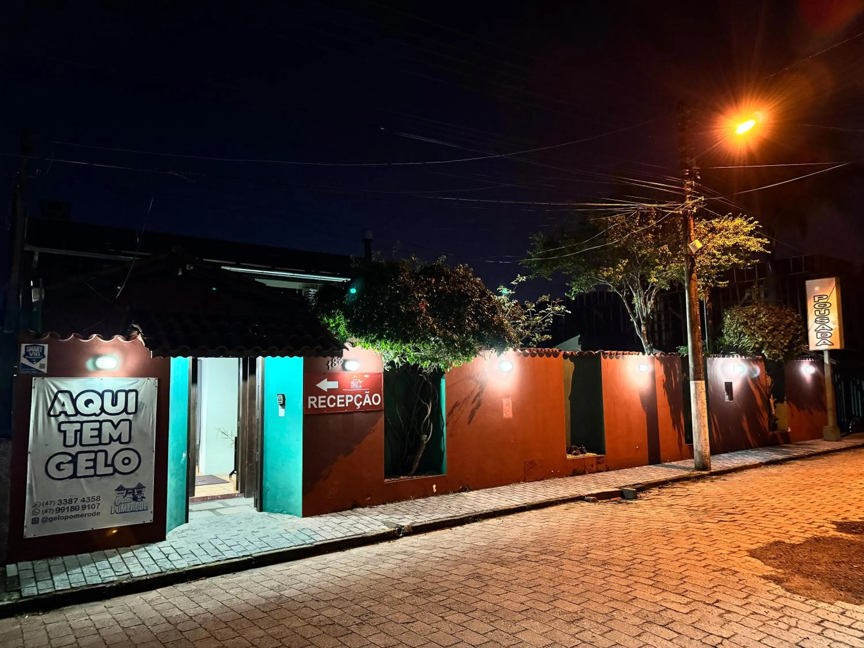 Facade/entrance in Pousada Vila D' Itália