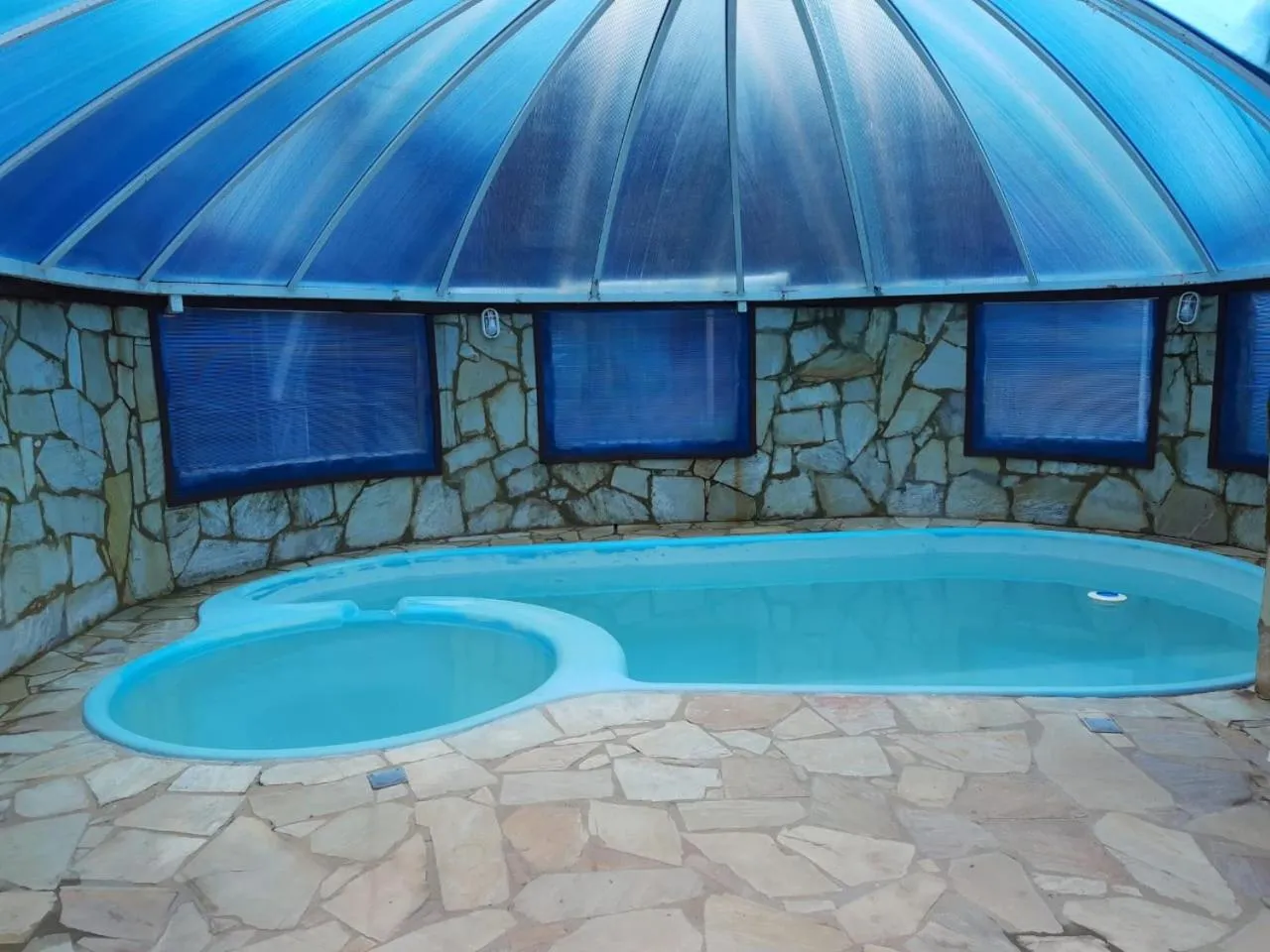 Hot Tub in Pousada Vila D' Itália