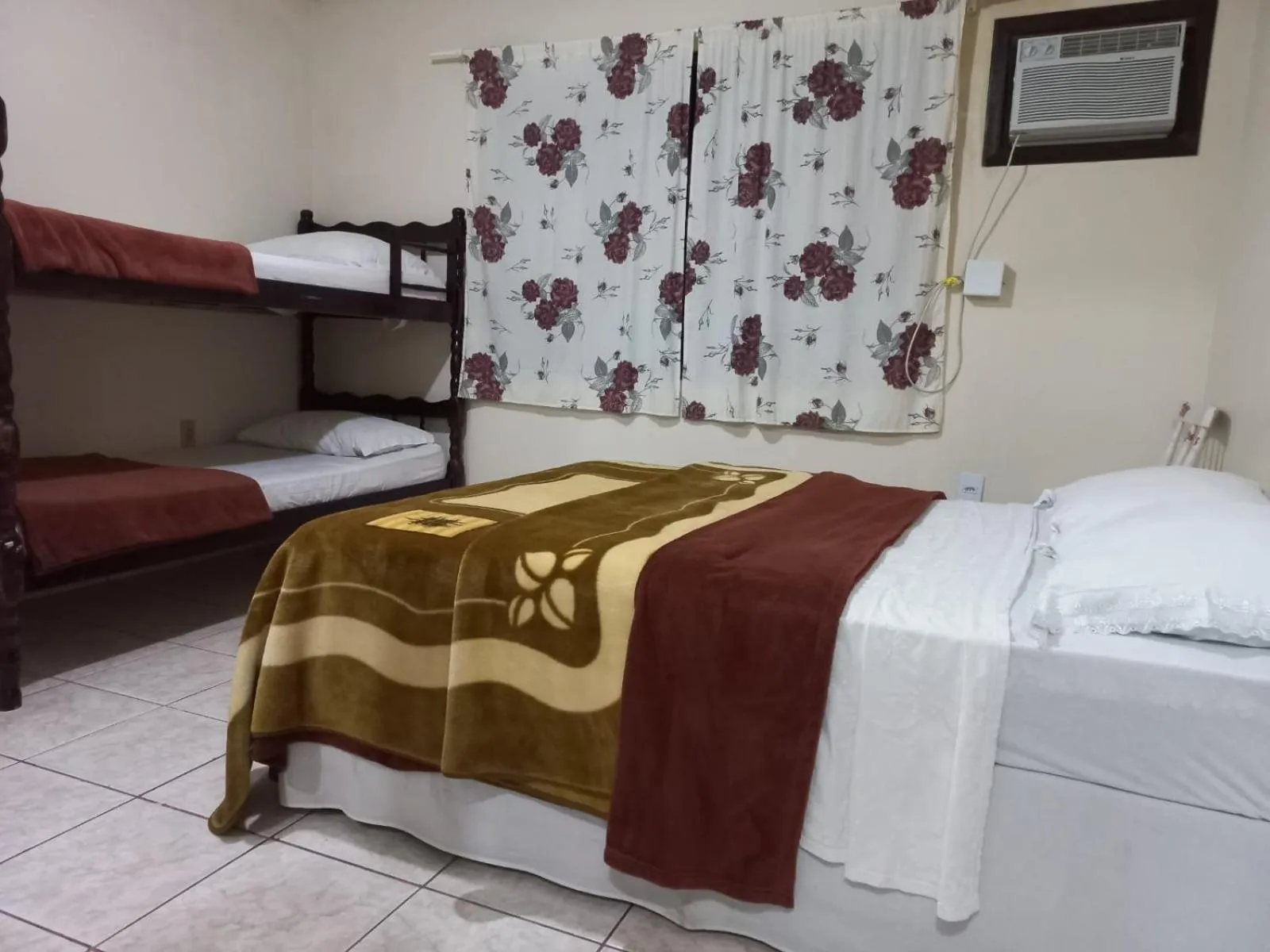 Bed in Pousada Vila D' Itália