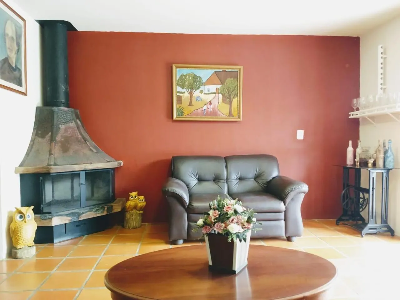 Living room in Pousada Vila D' Itália