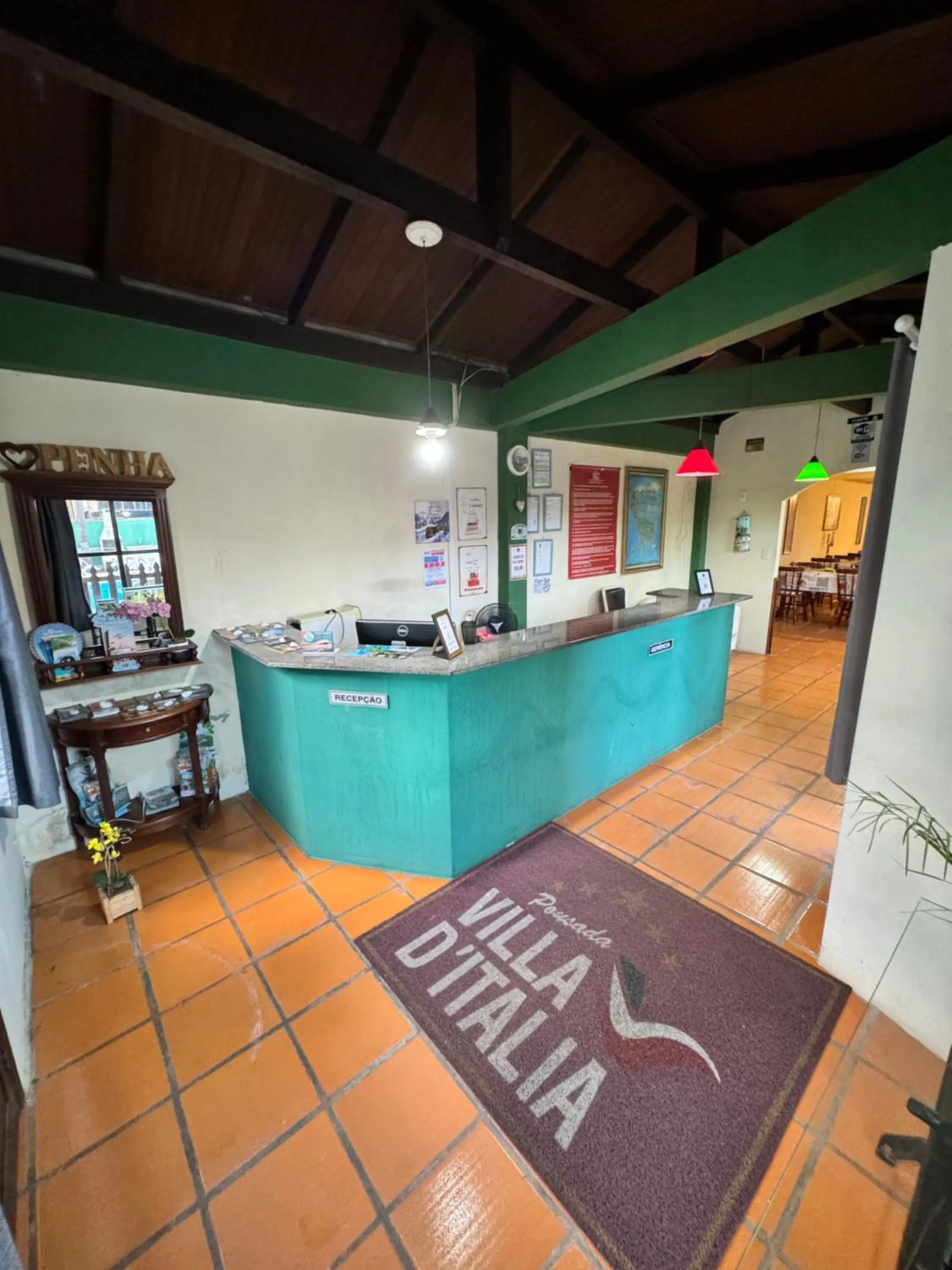 Lobby or reception in Pousada Vila D' Itália