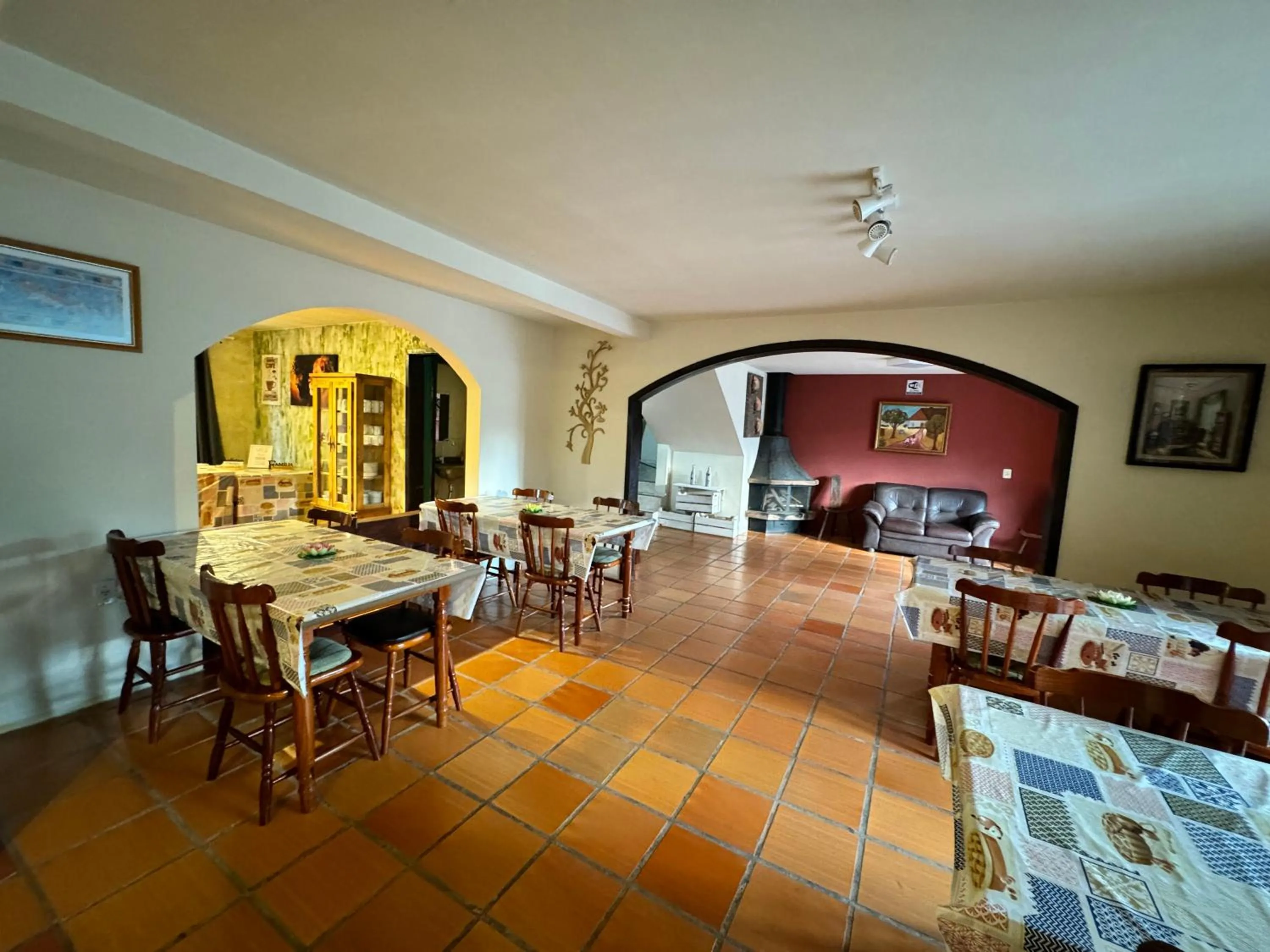 Dining area in Pousada Vila D' Itália