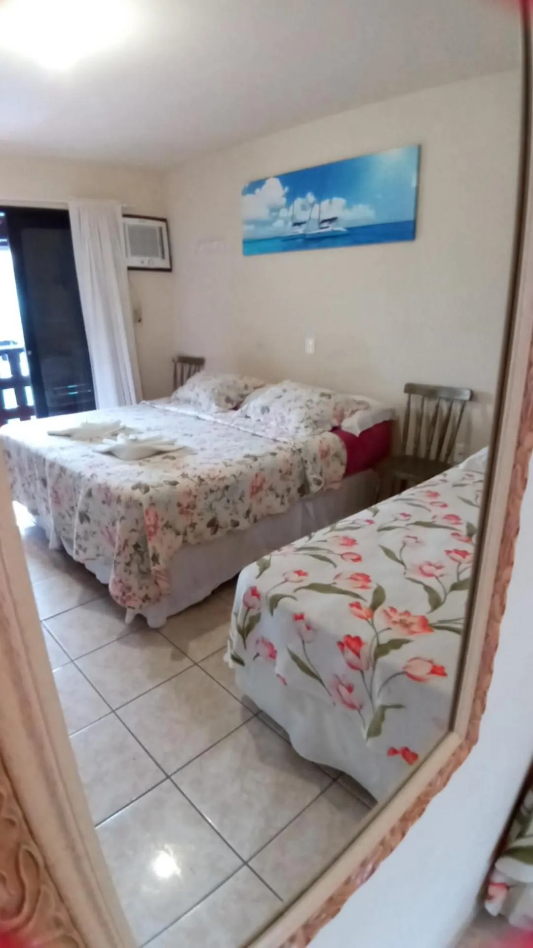 Bed in Pousada Vila D' Itália