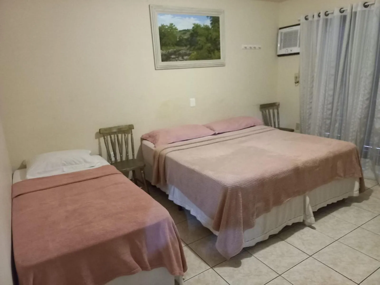 Bed in Pousada Vila D' Itália