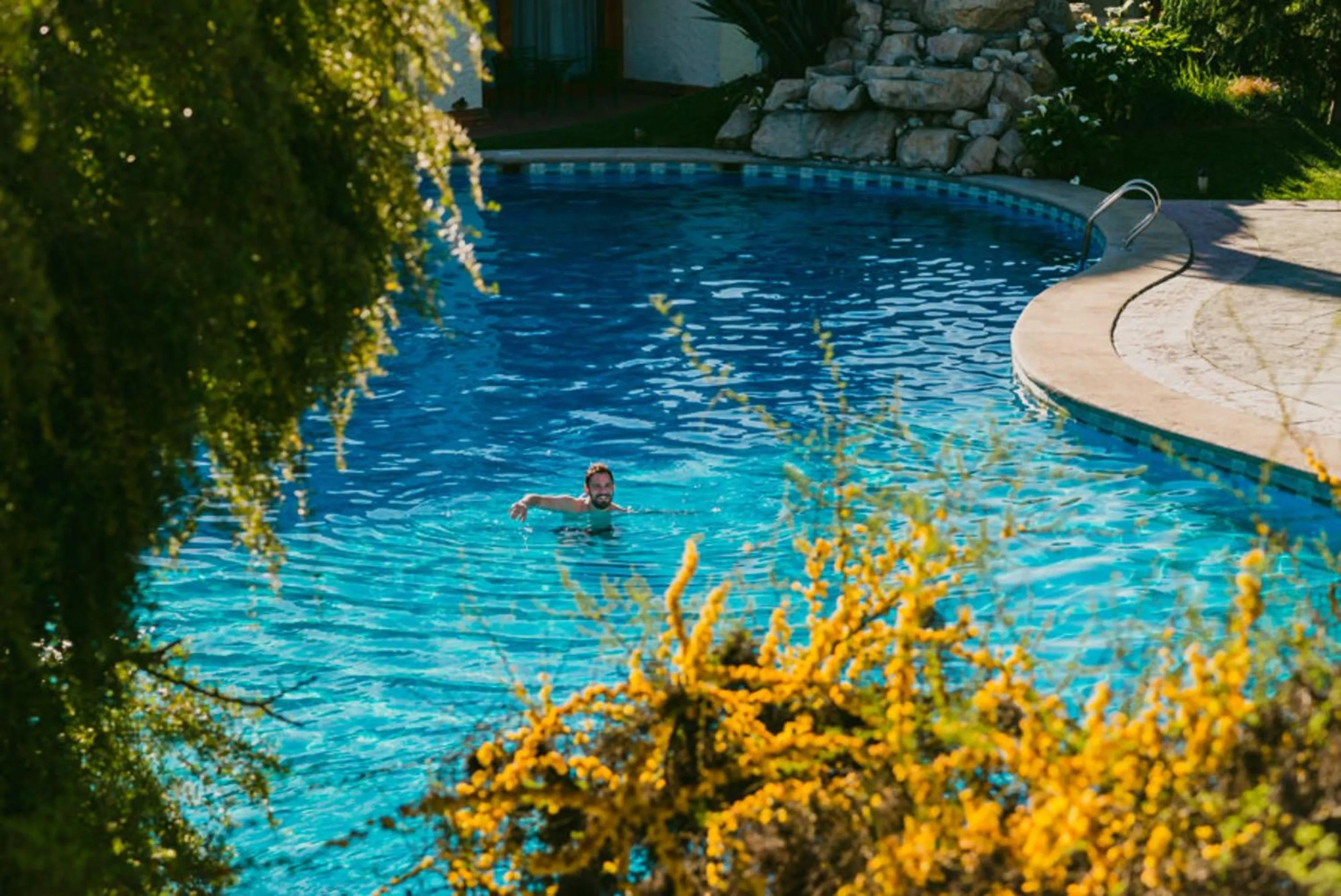 Pool view in Hotel Casablanca Spa & Wine