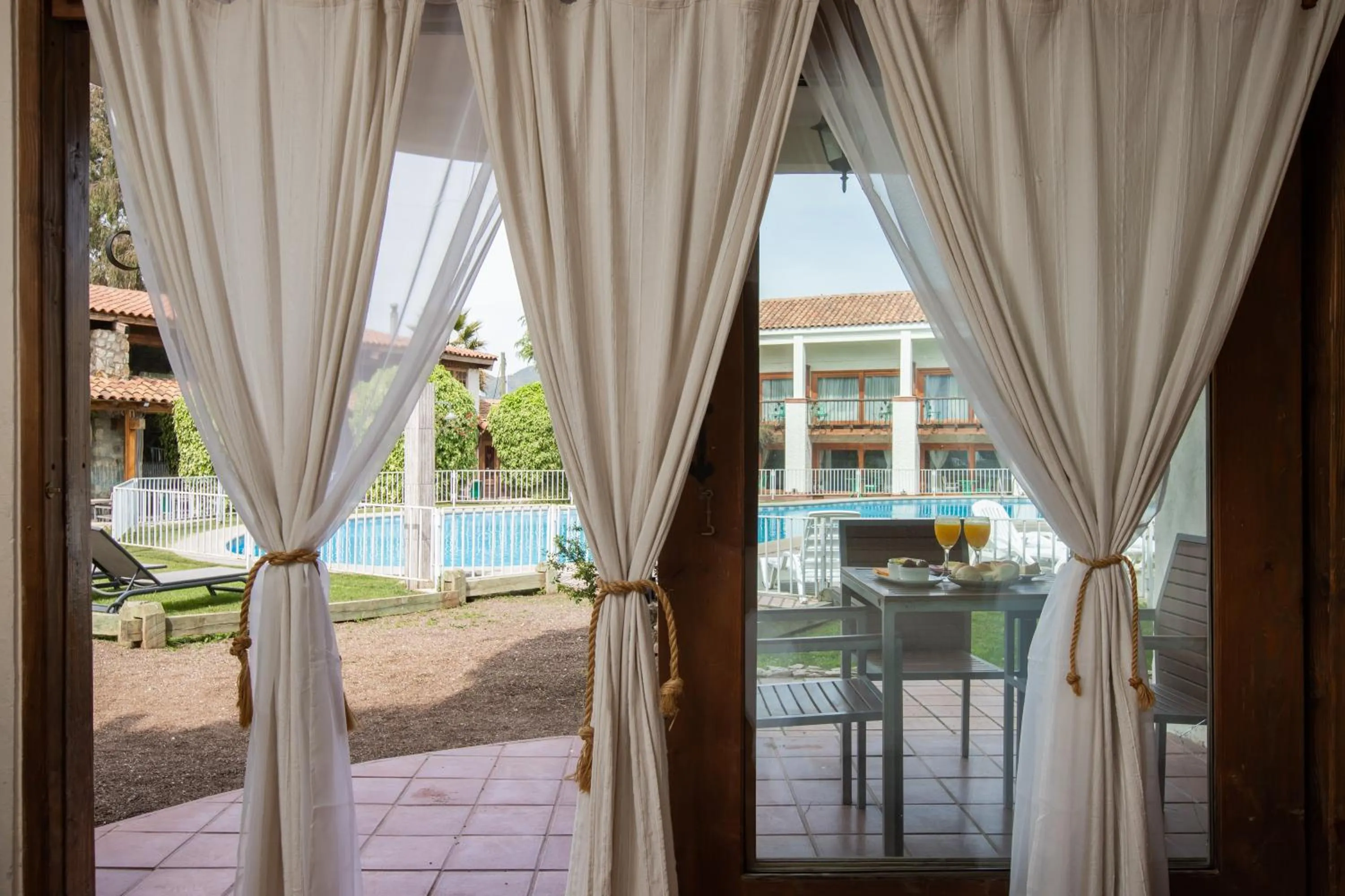 Balcony/Terrace in Hotel Casablanca Spa & Wine