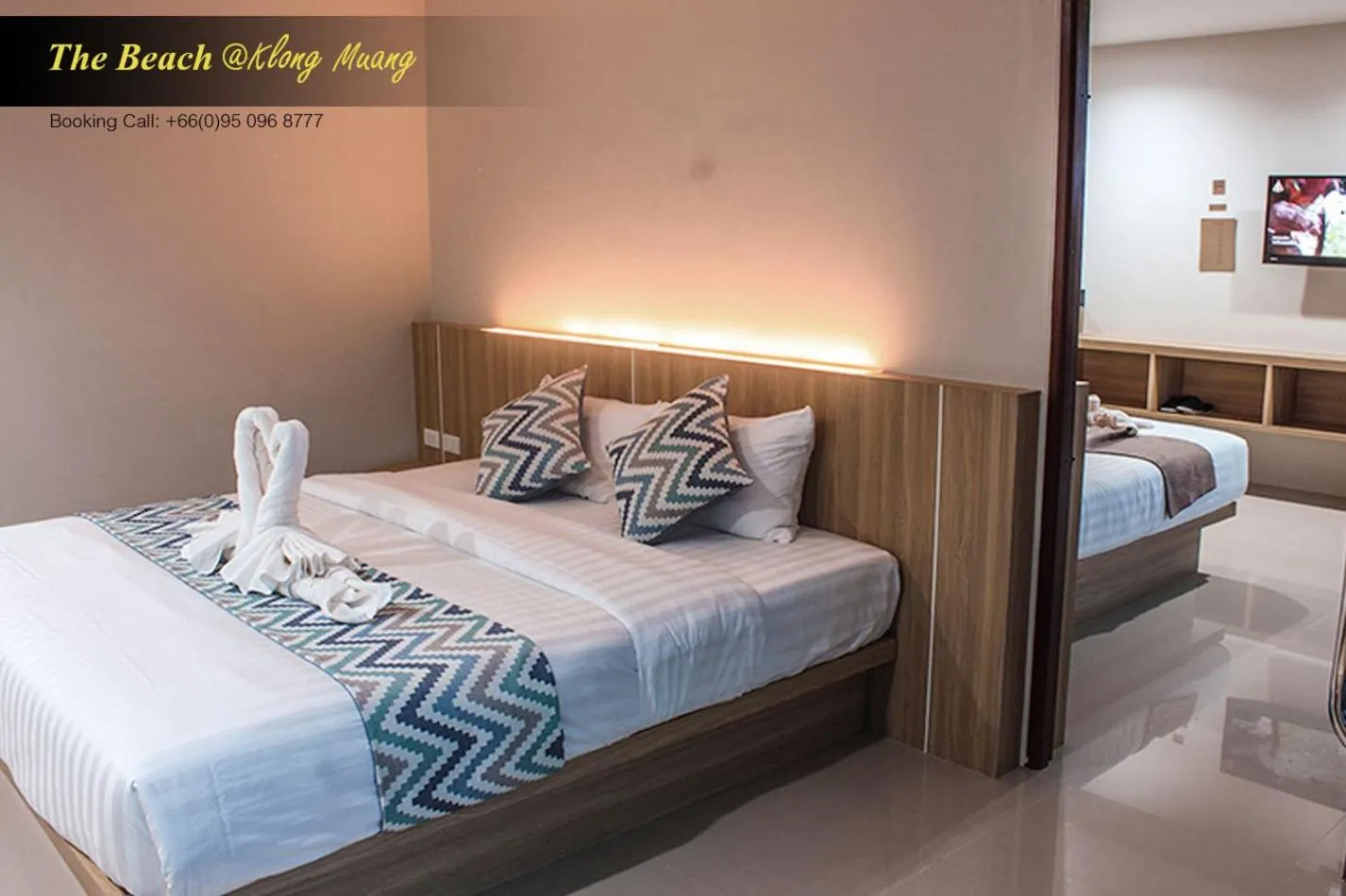 Bed in The Beach at Klong Muang