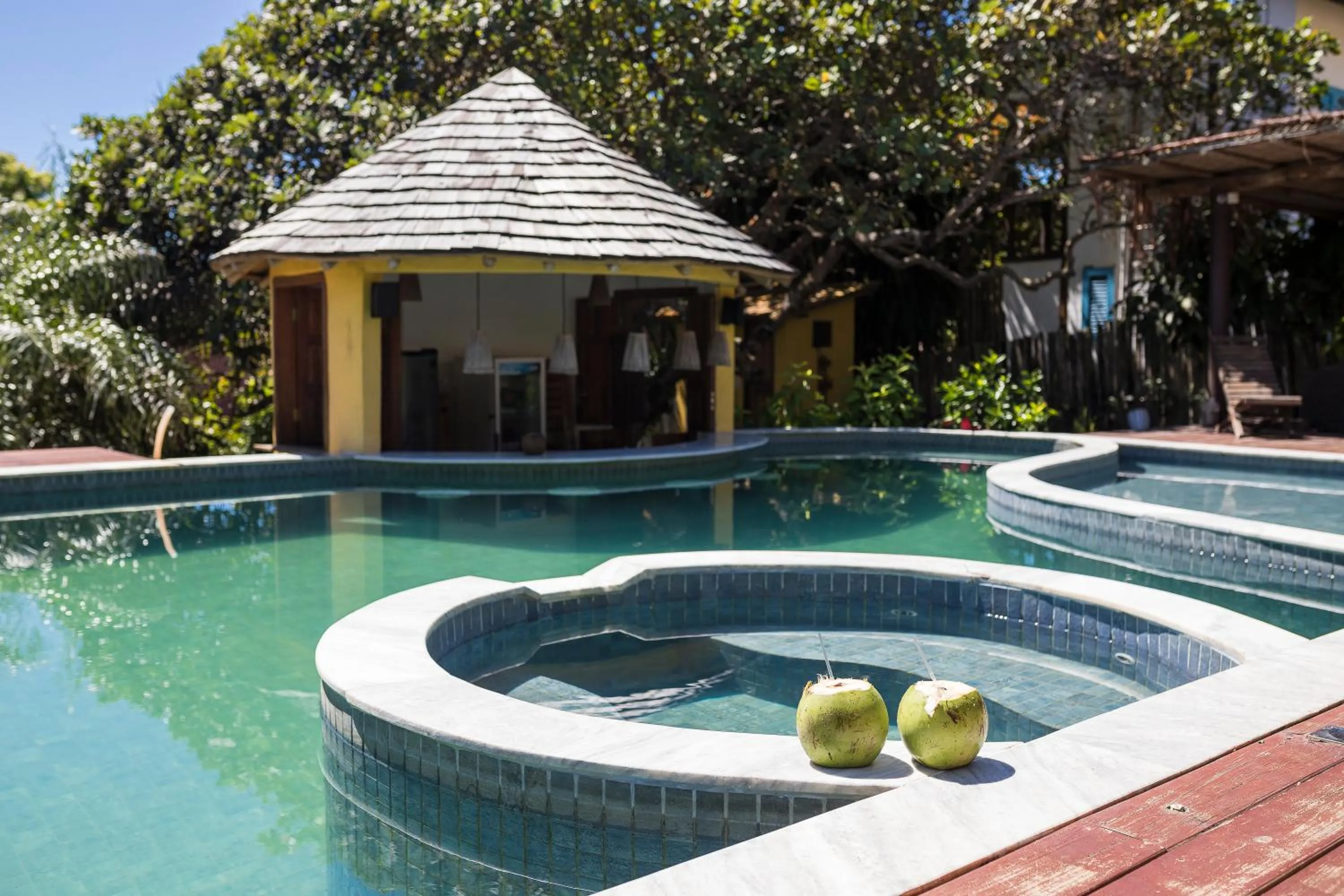 Swimming pool in Pousada Oceano