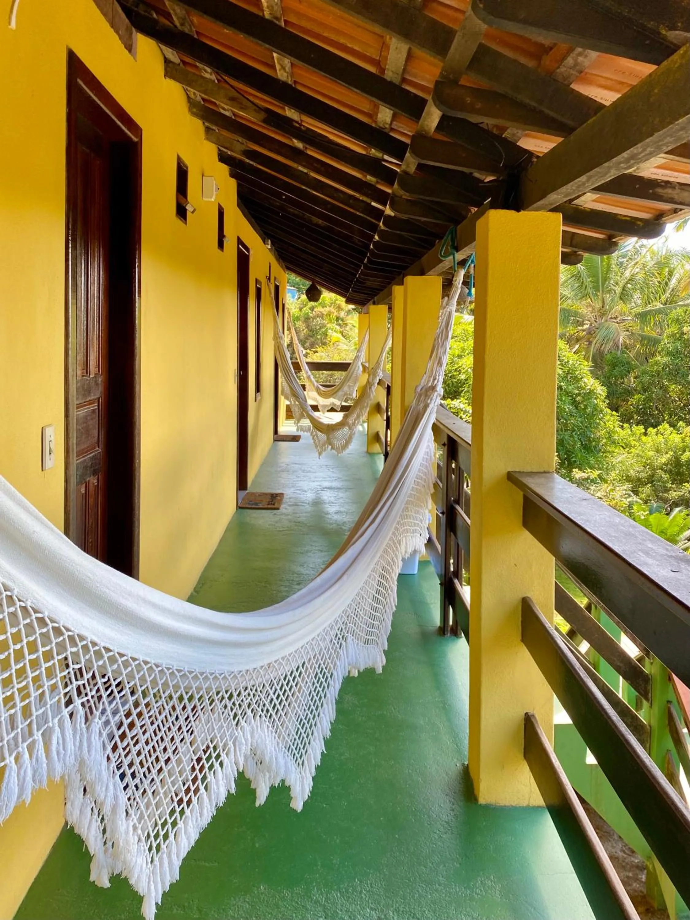 Balcony/Terrace in Pousada Oceano