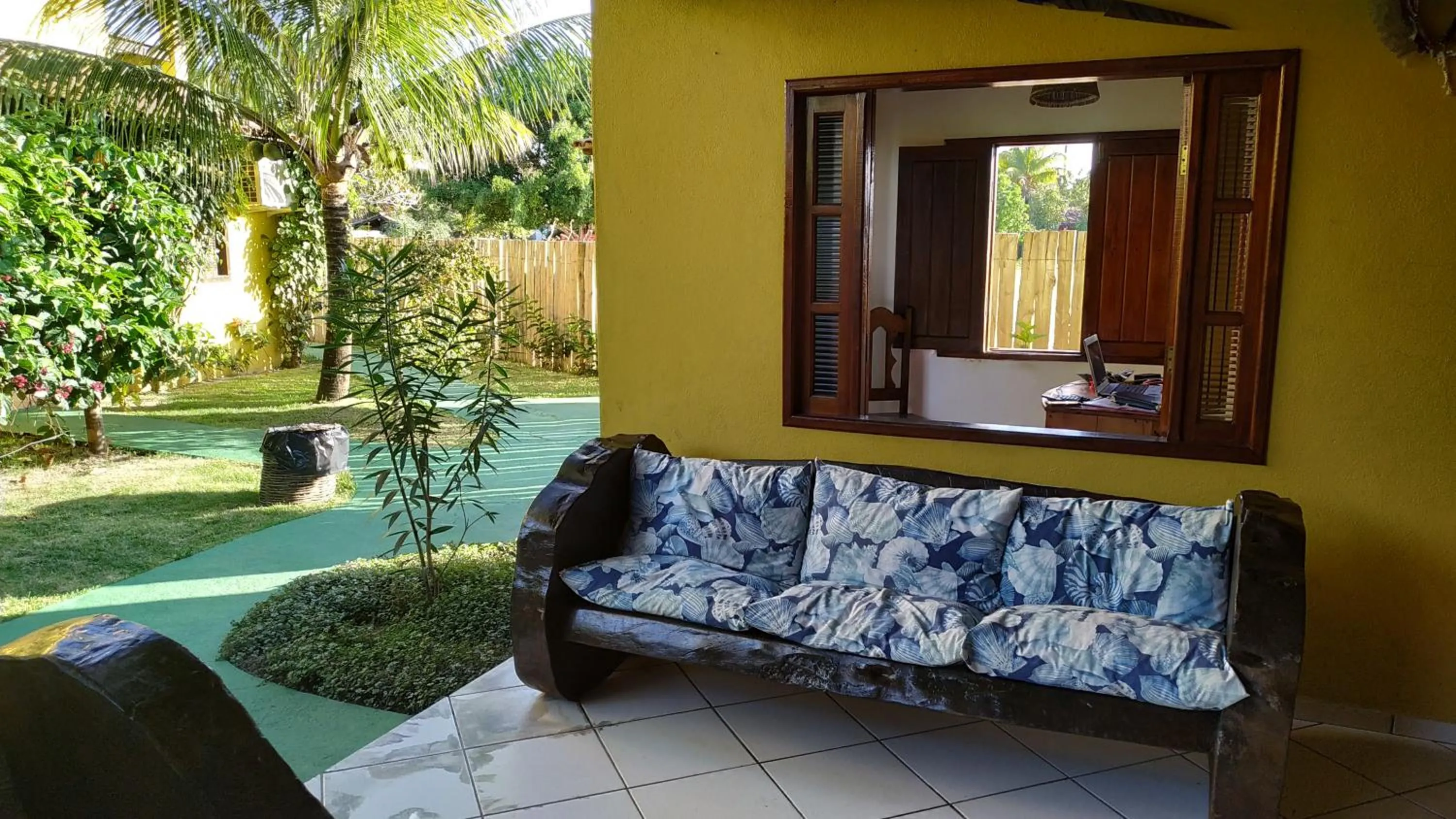 Living room in Pousada Oceano
