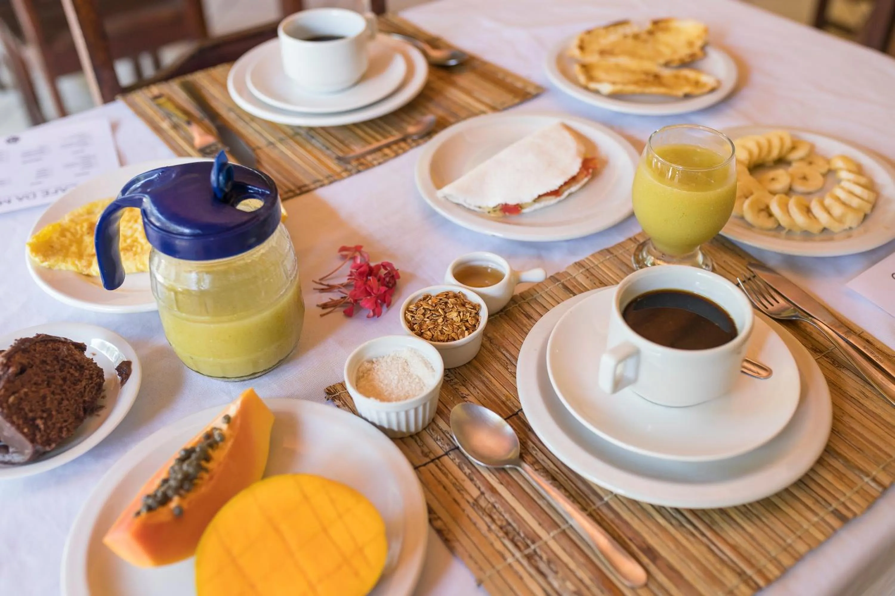 Breakfast in Pousada Oceano