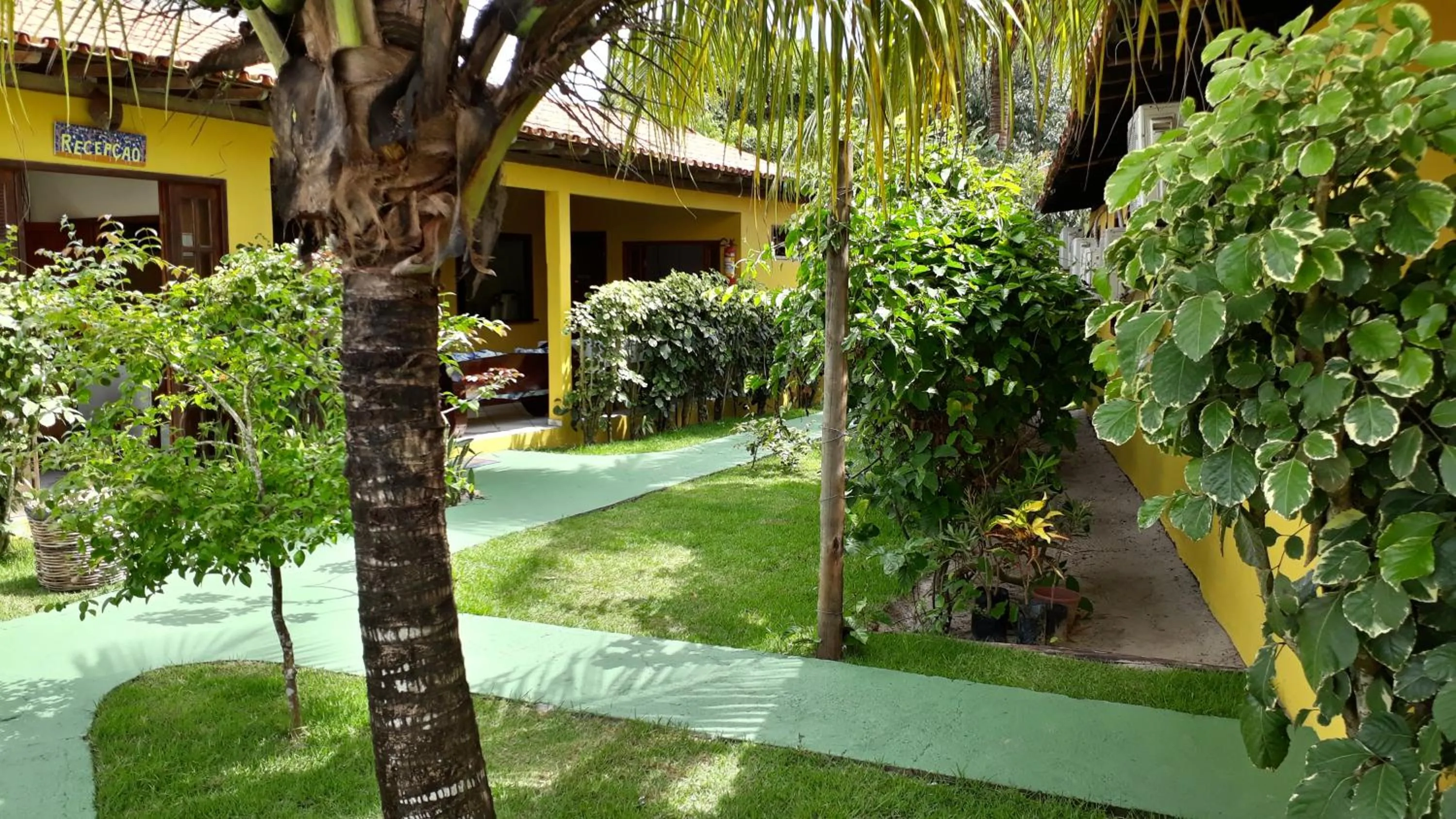 Garden in Pousada Oceano