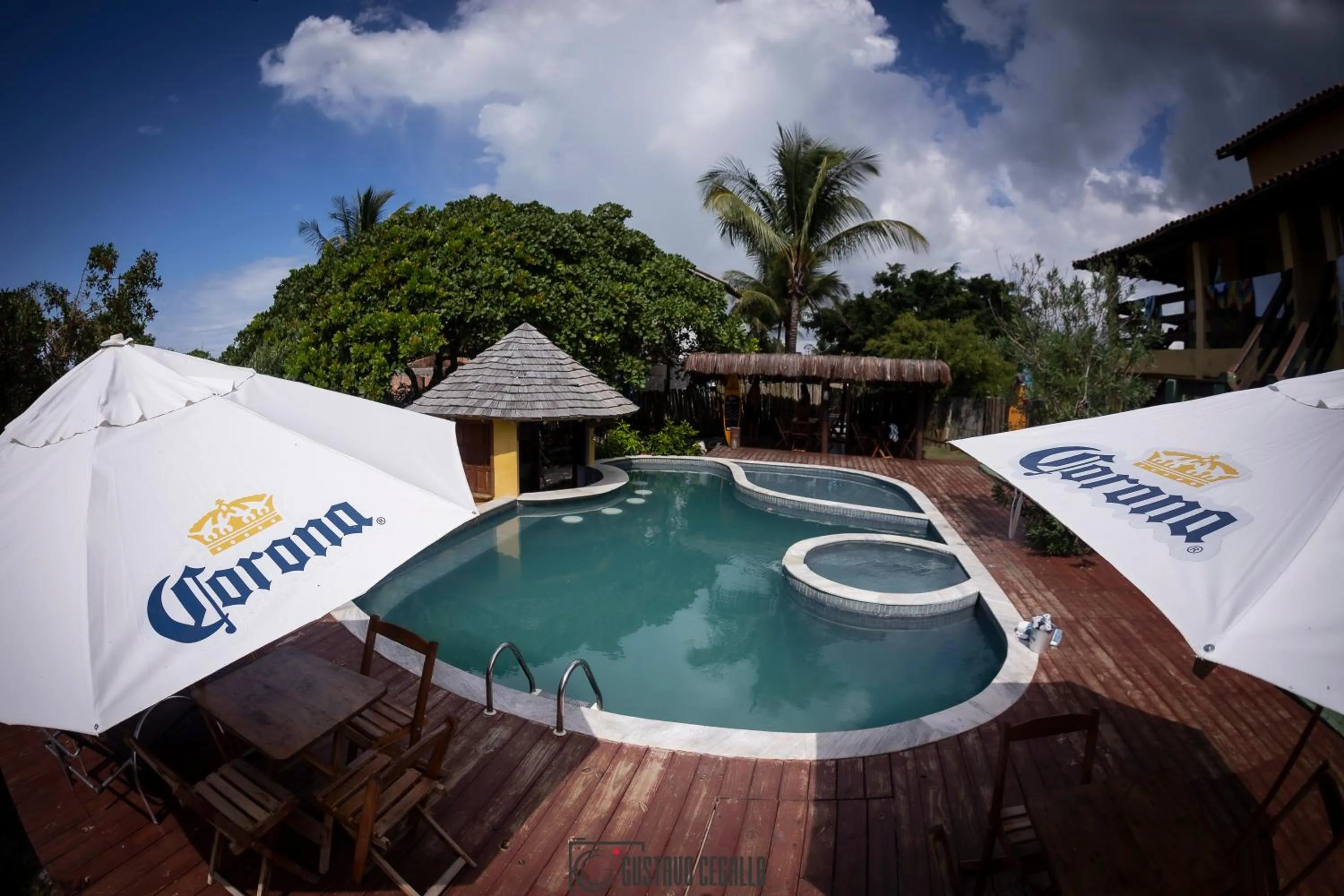 Swimming pool in Pousada Oceano