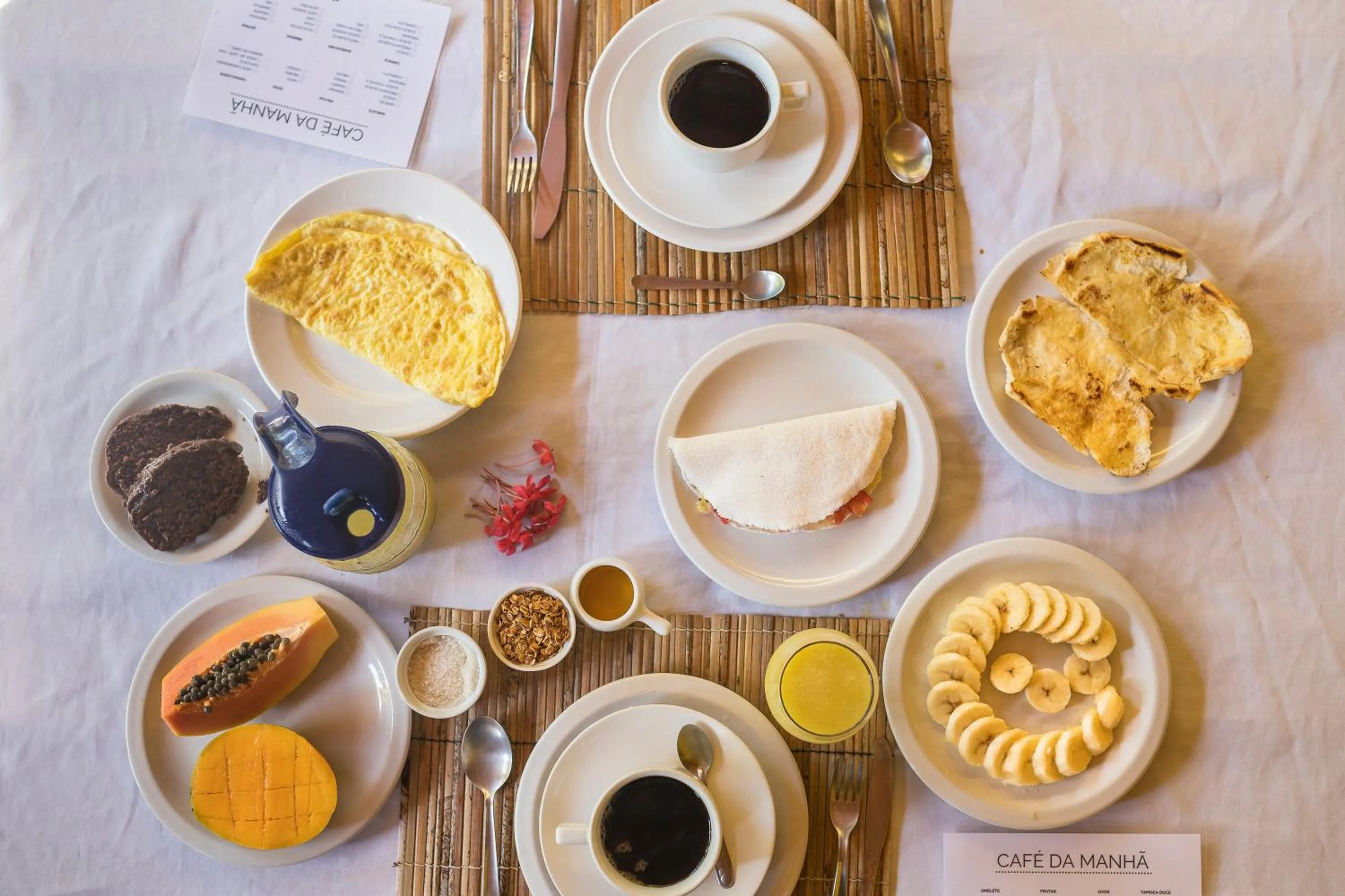 Breakfast in Pousada Oceano