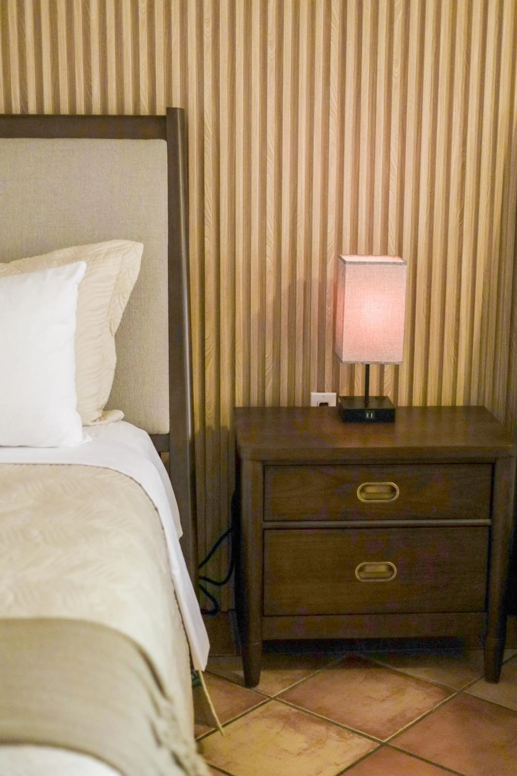 Bed in Hotel Posada Terranova