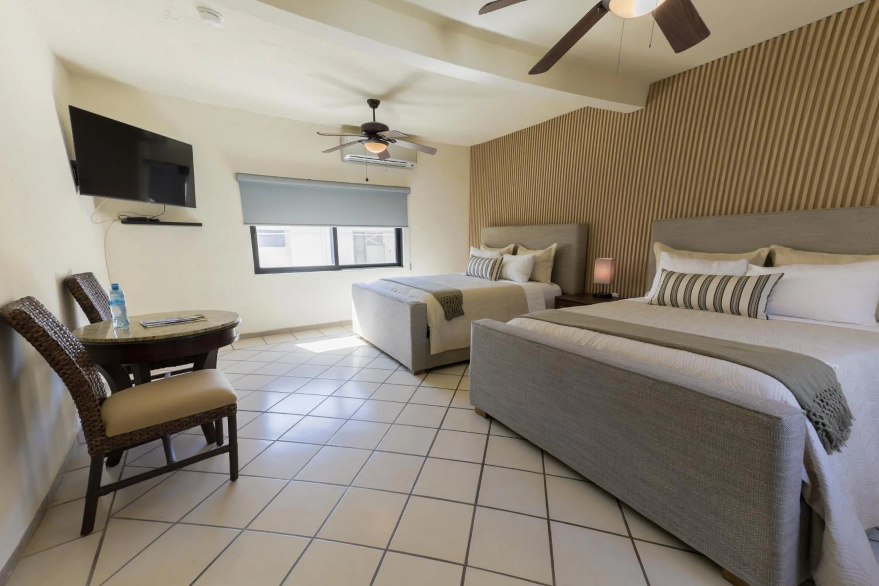 Bed in Hotel Posada Terranova