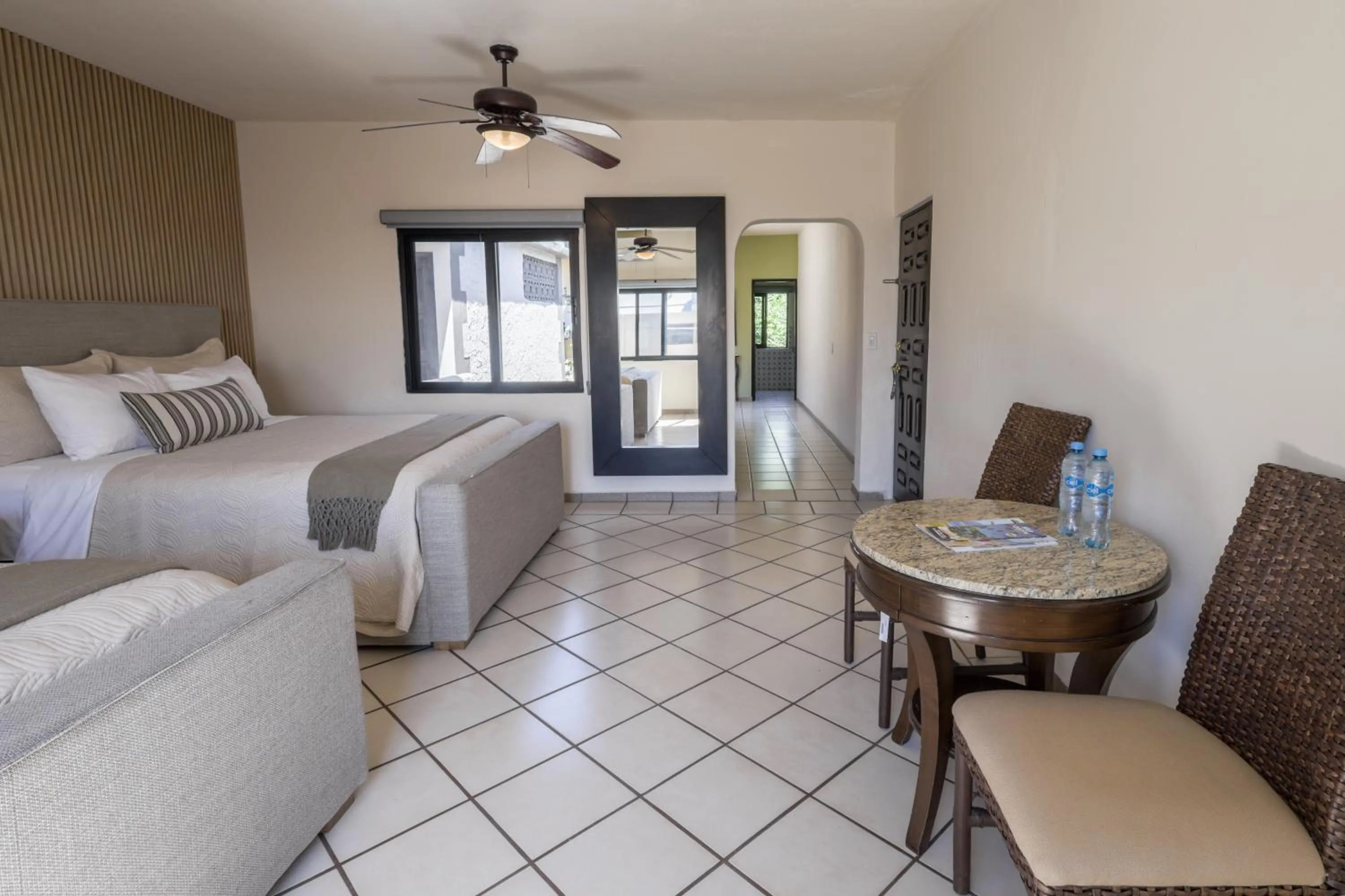 Bed in Hotel Posada Terranova