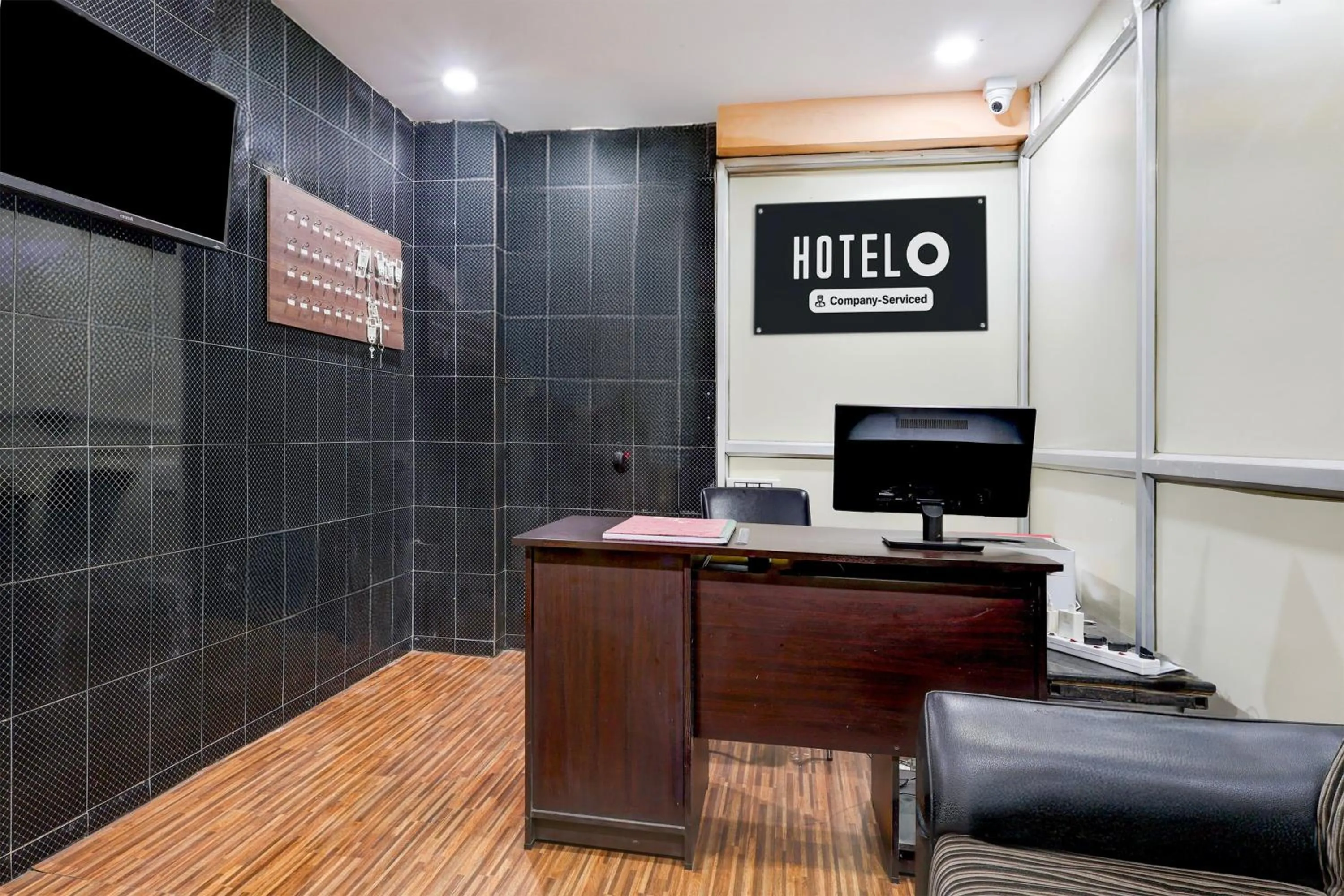 Lobby or reception in Hotel O Sai Nivas