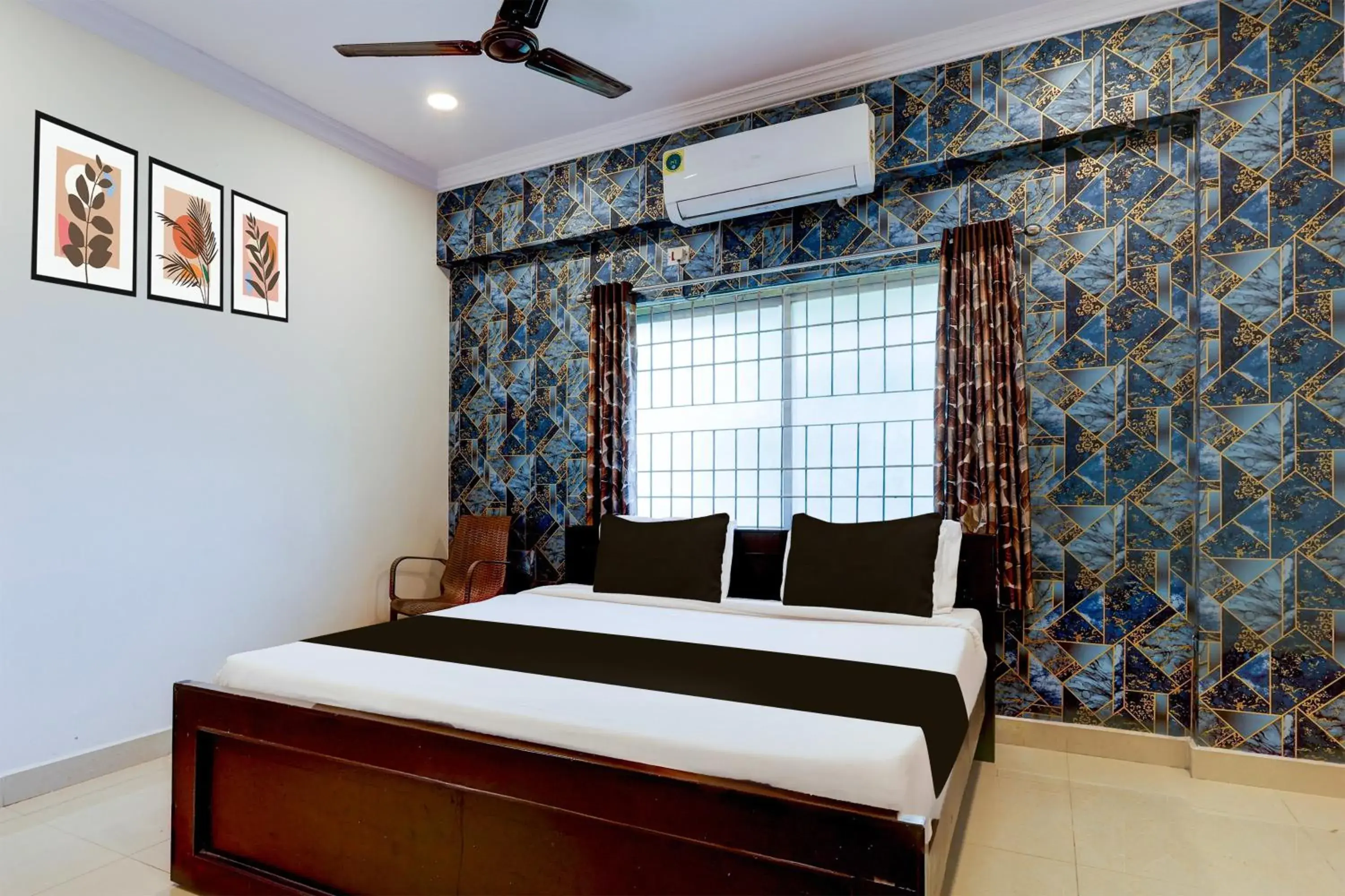 Bedroom, Bed in Hotel O Sai Nivas Bedroom, Bed in Hotel O Sai Nivas