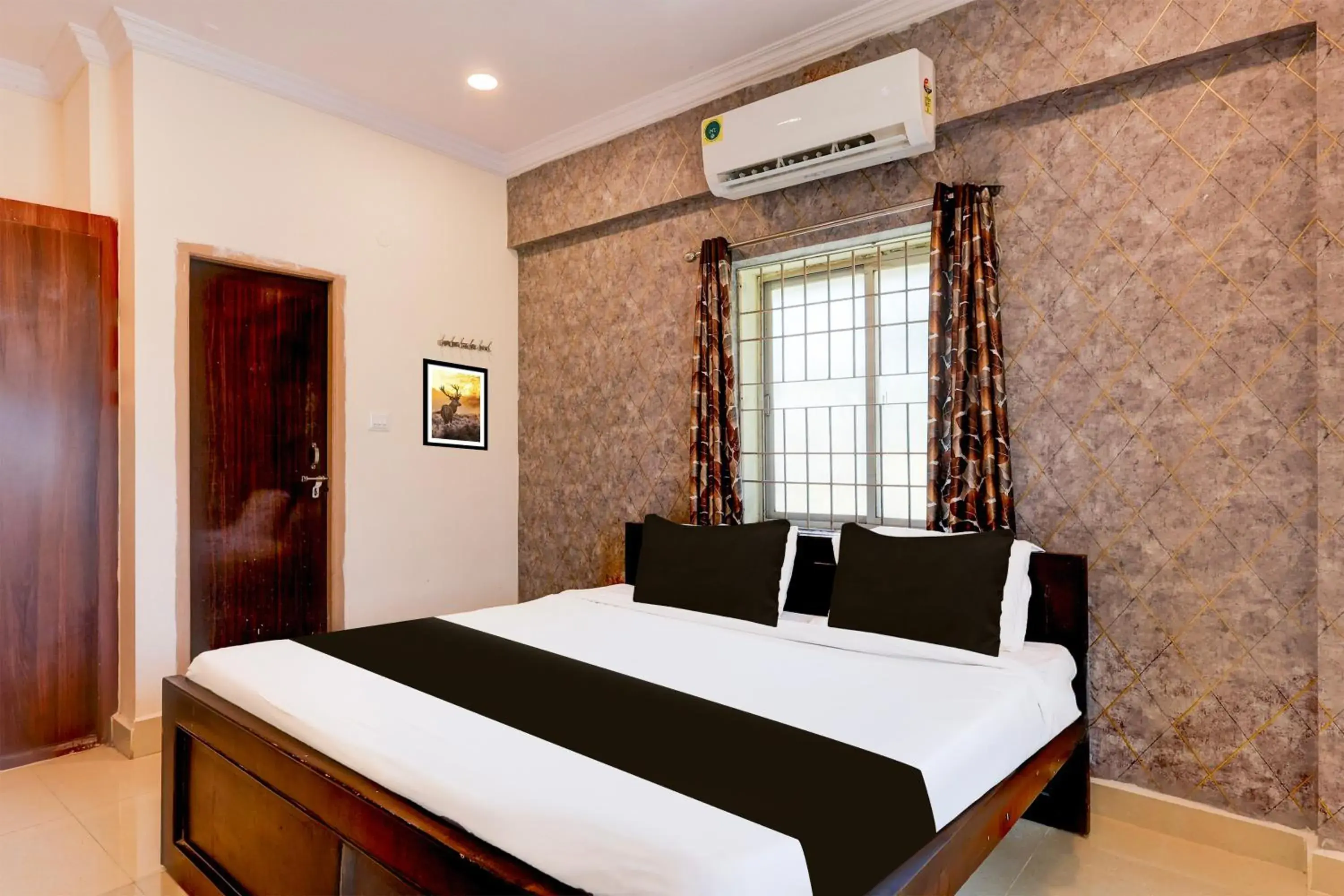 Bedroom, Bed in Hotel O Sai Nivas Bedroom, Bed in Hotel O Sai Nivas