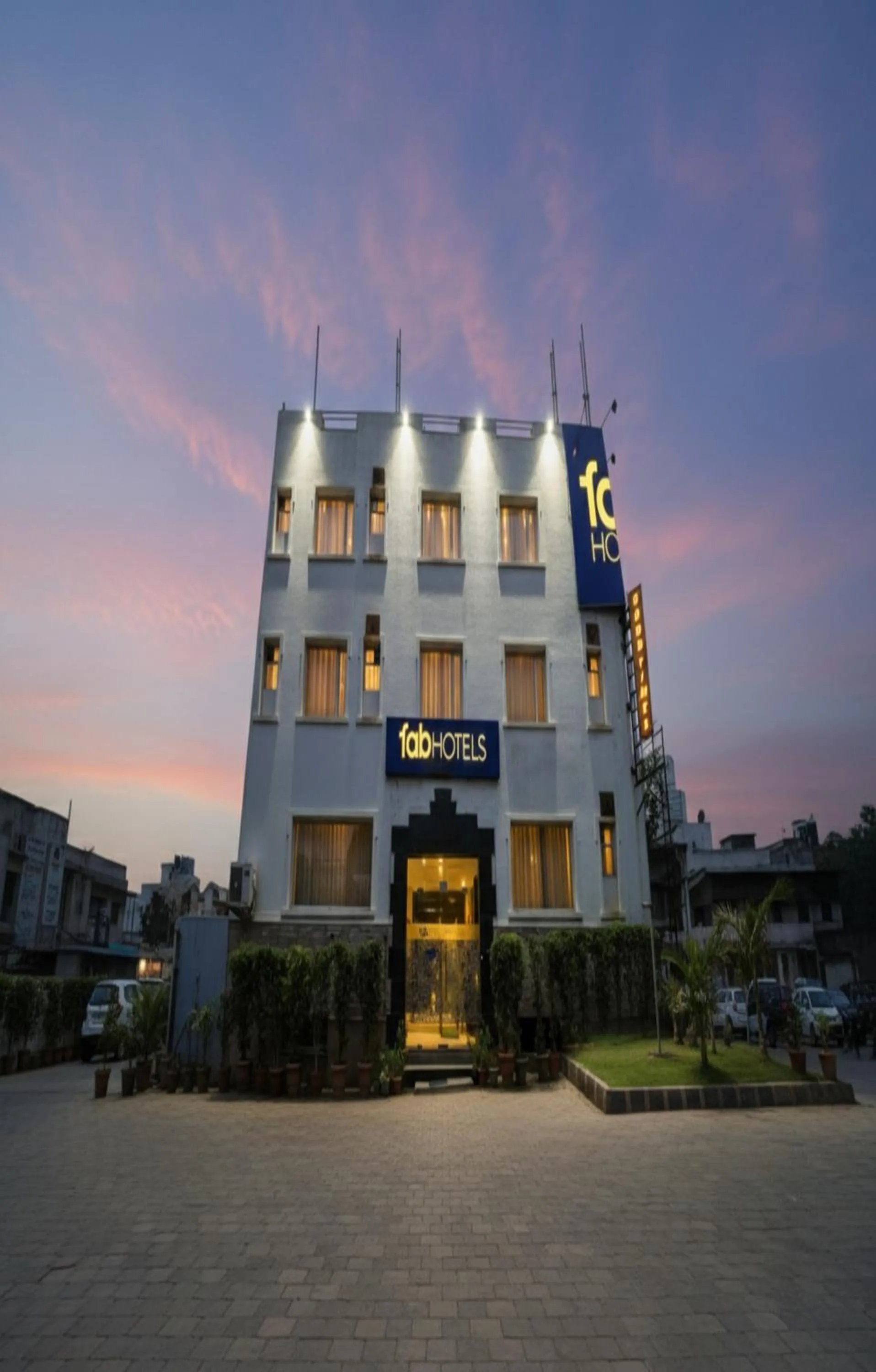 Property building in FabHotel Marble Arch Karol Bagh