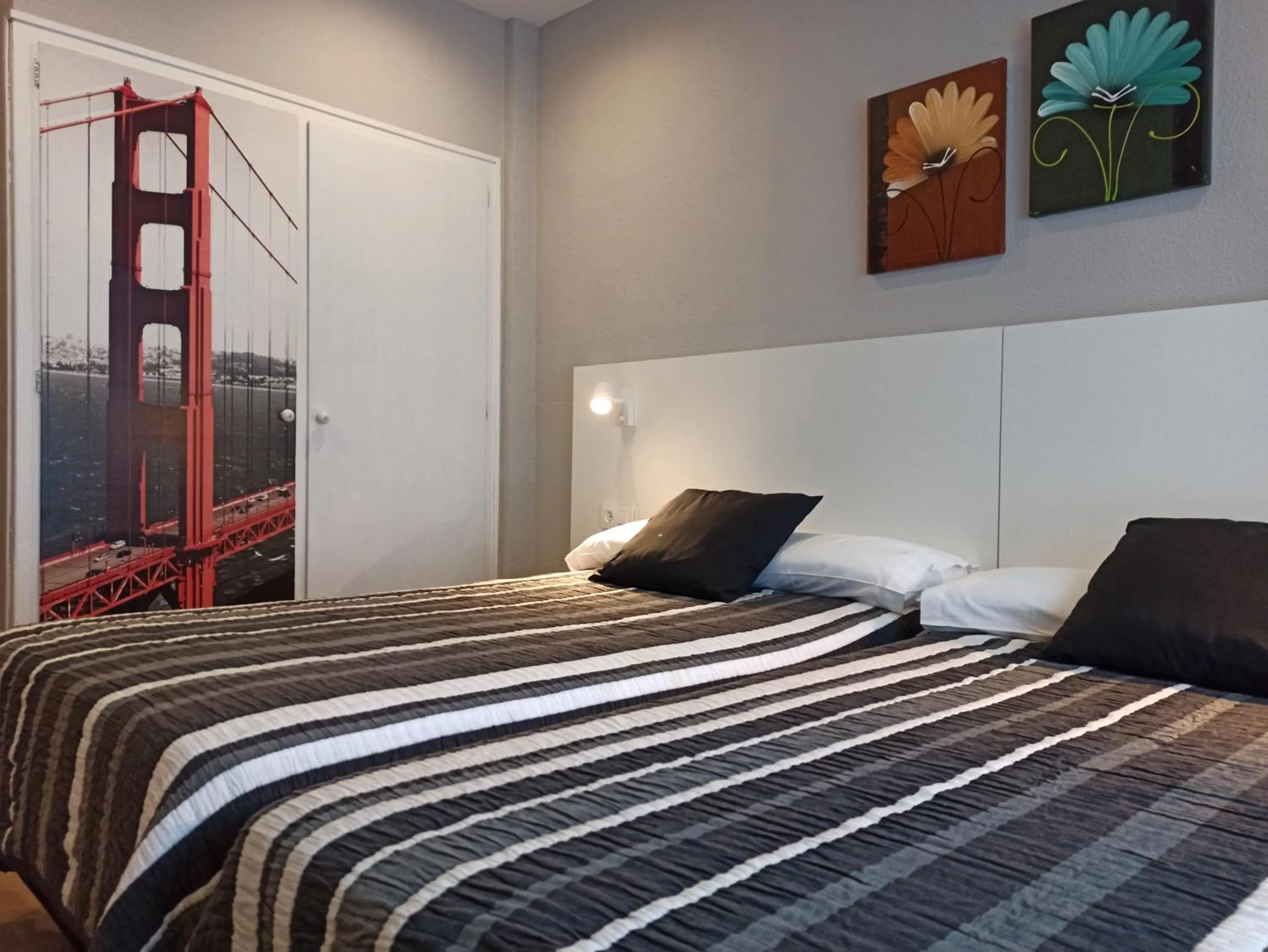 Bed in Hotel Marrodan Arnedillo