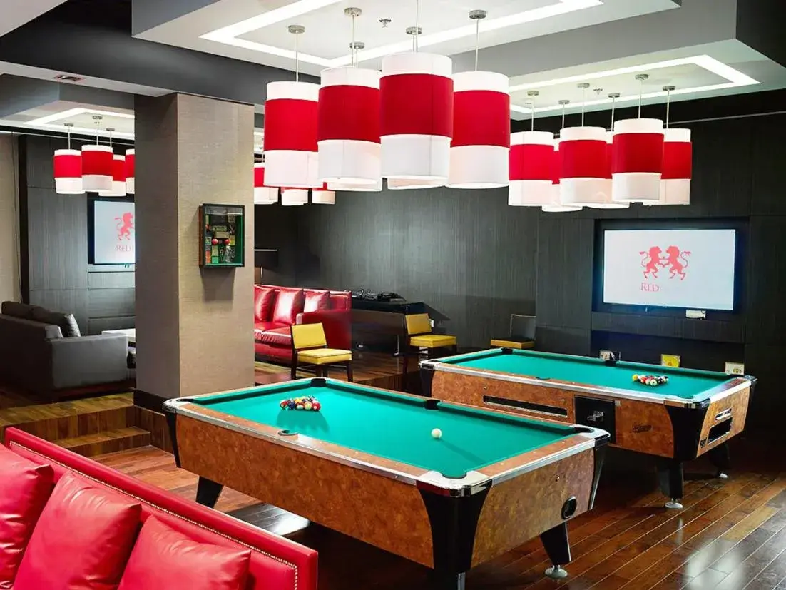 Lounge or bar, Billiards in Ramee Grand Hotel And Spa